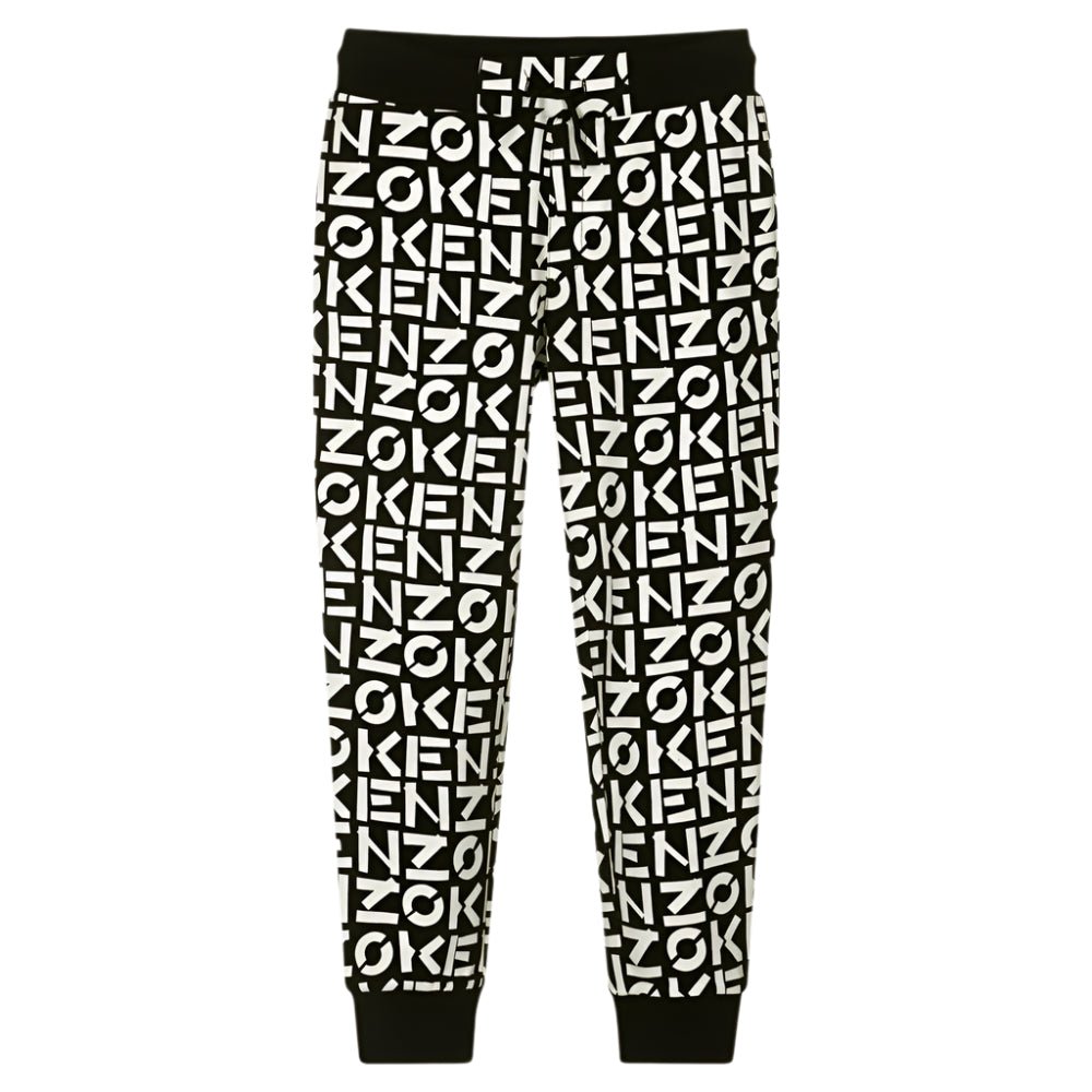 KENZOLogo Print JoggersSAVANNA
