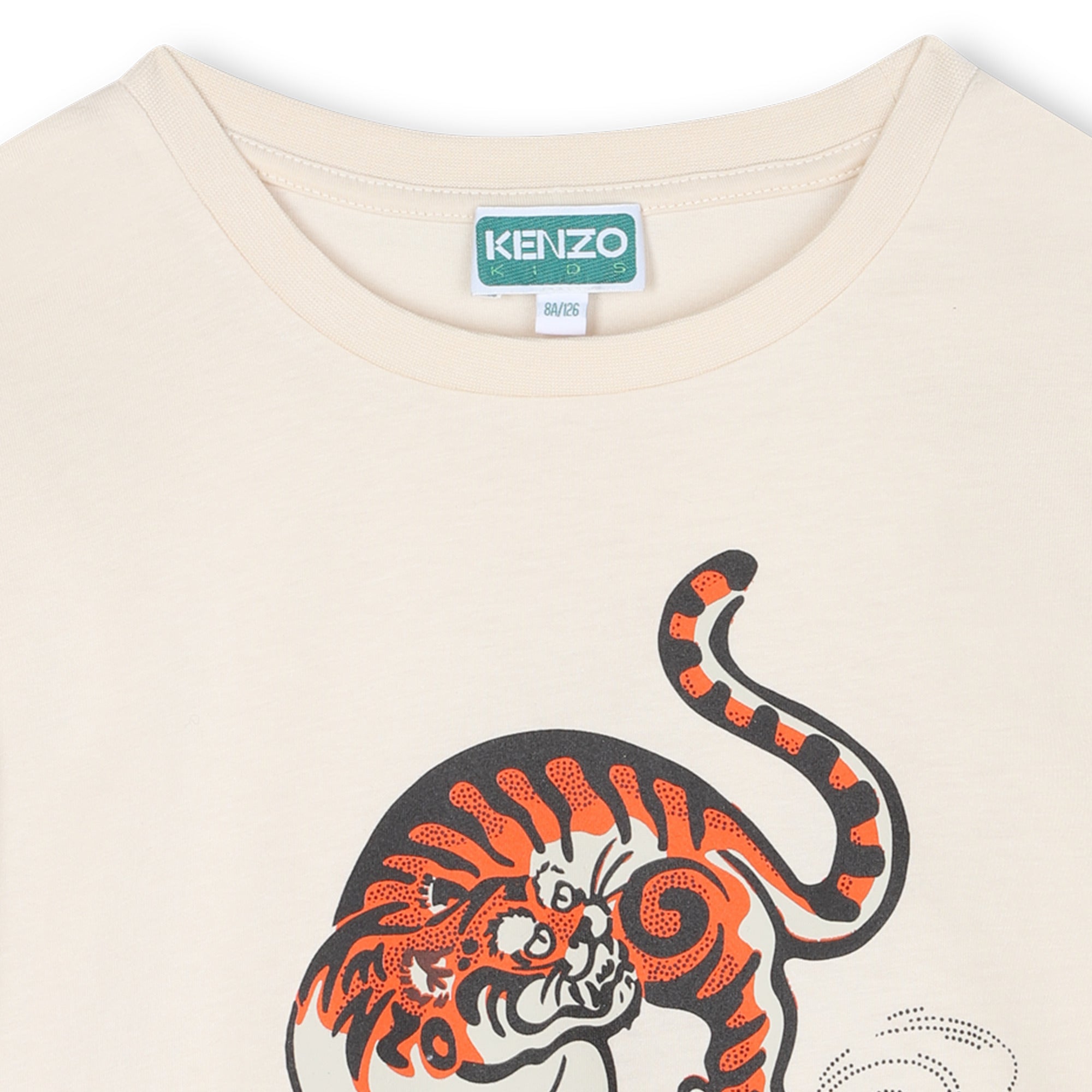 KENZOLogo Tiger T-Shirt3617165521324SAVANNA