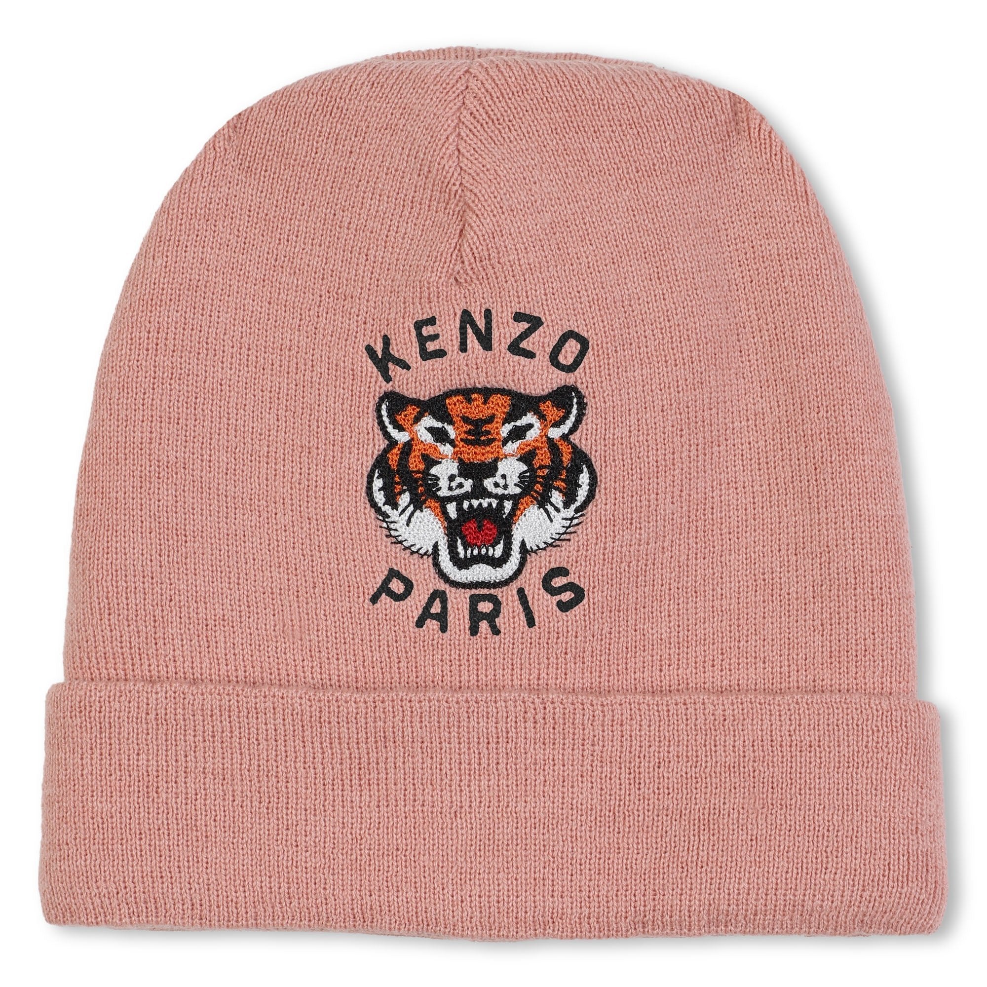 KENZOTiger Embroidered Beanie Hat3617165689543SAVANNA