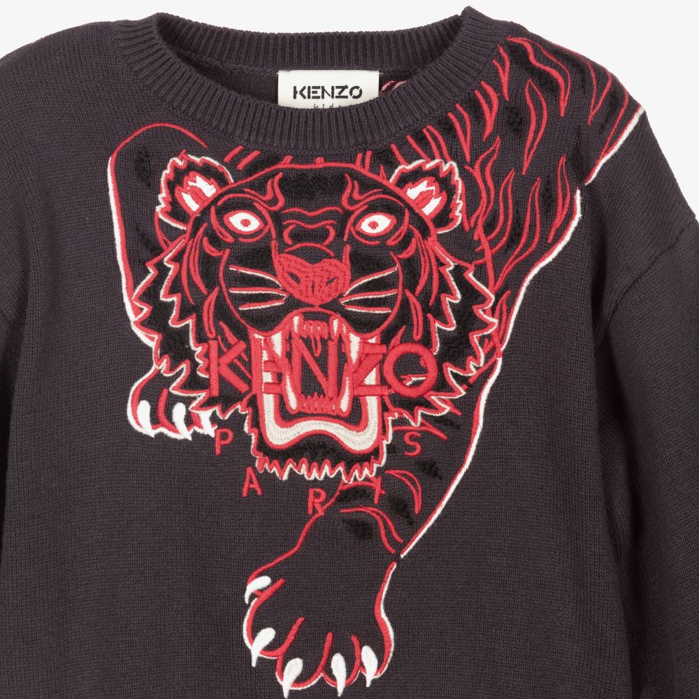 KENZOTiger Logo SweatshirtSAVANNA