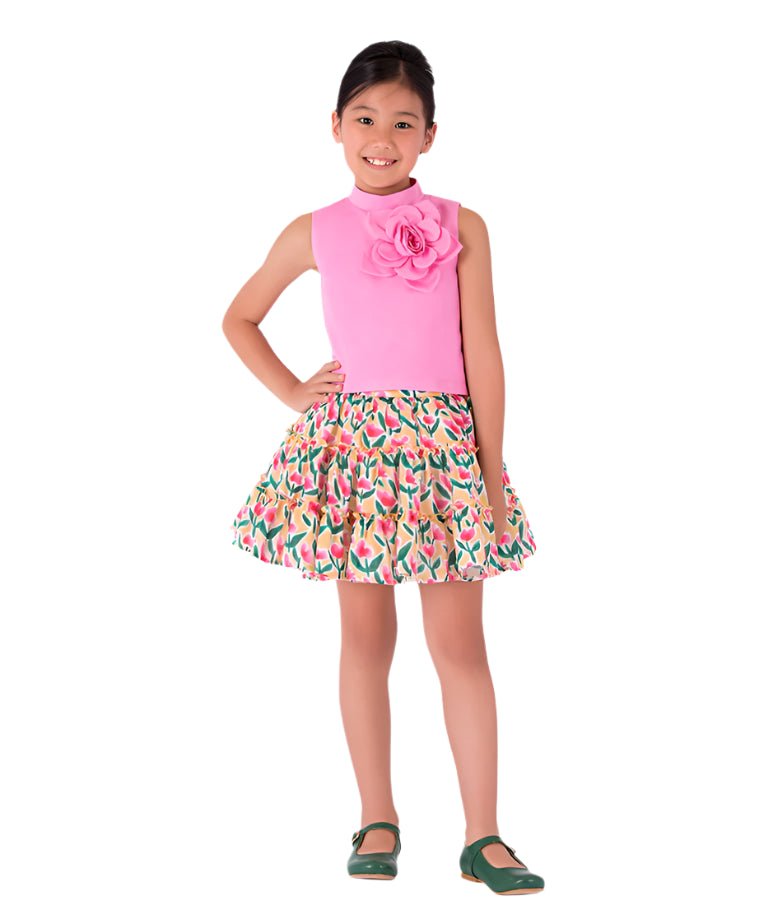 Mama LumaFlowers Print Skirt9320000191586SAVANNA