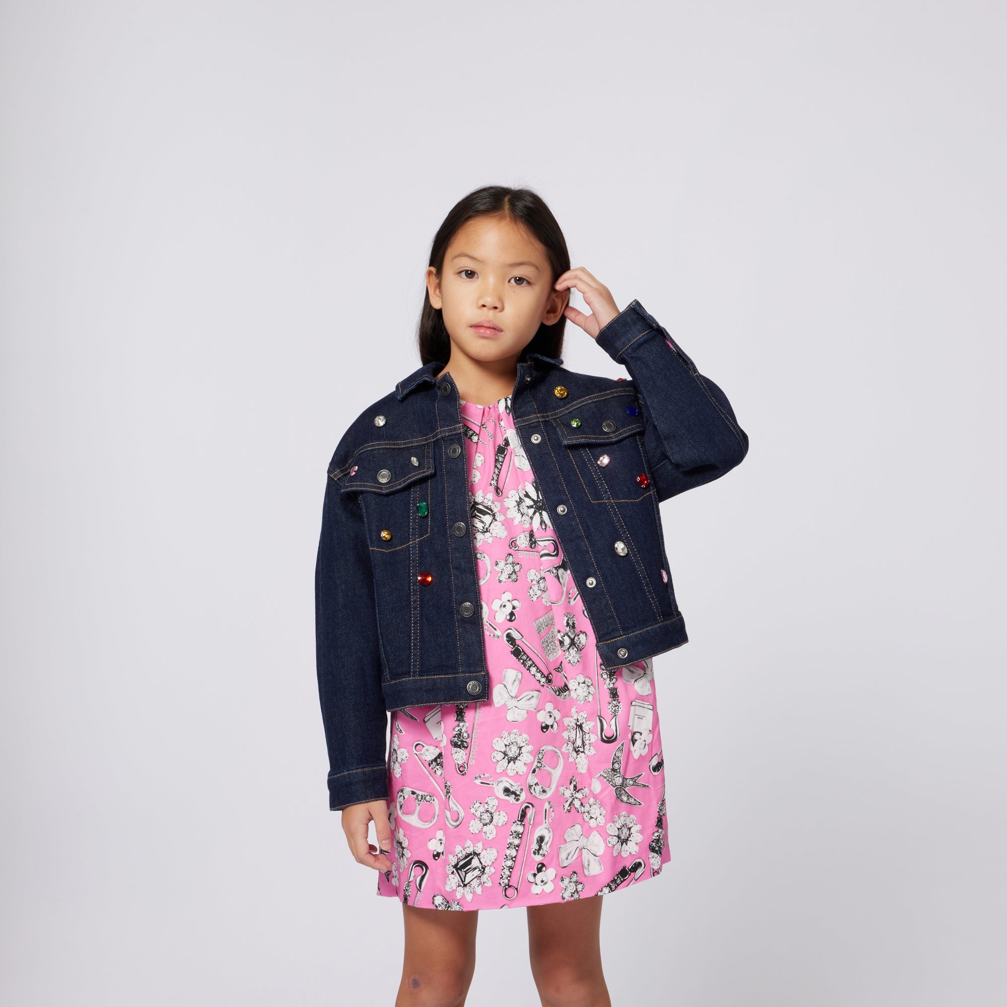 MARC JACOBSCabochon Denim Jacket3617165630439SAVANNA