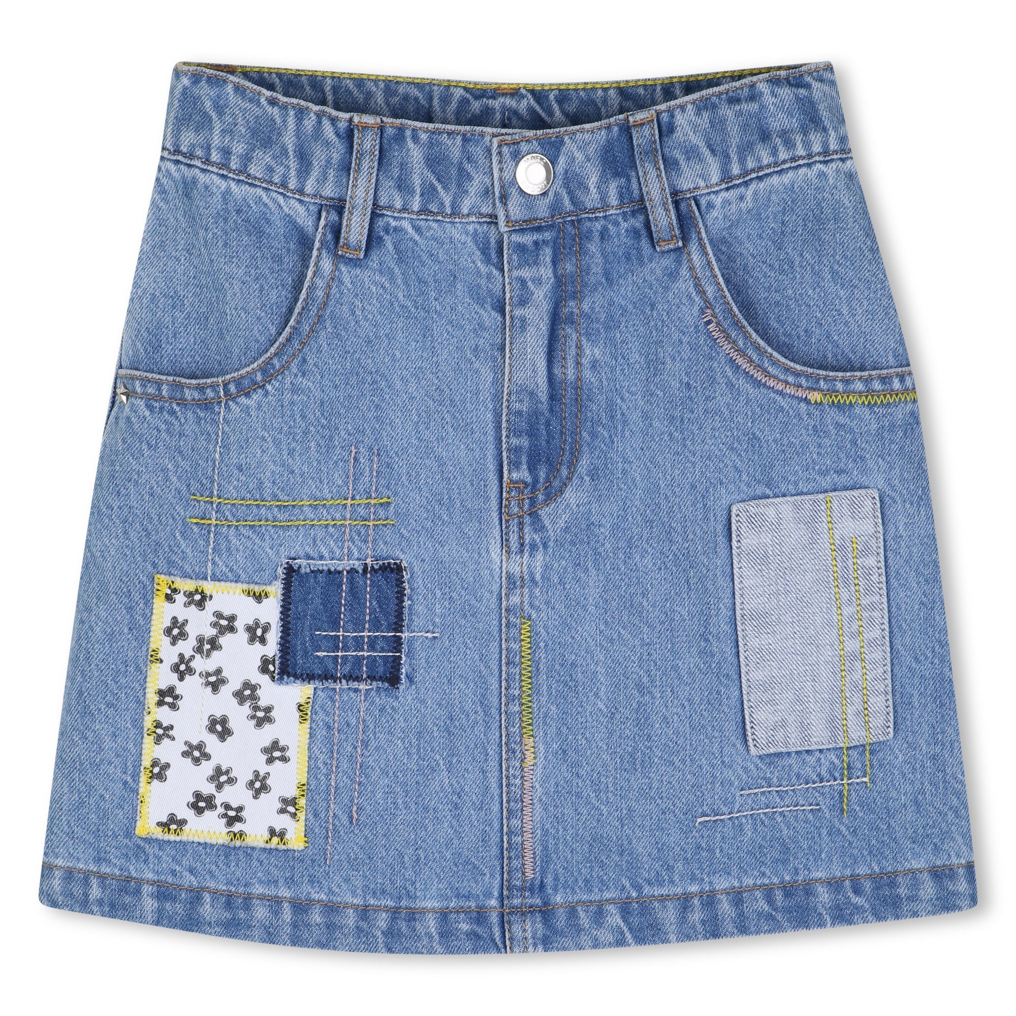 MARC JACOBSDenim Button Closure Skirt3617165802621SAVANNA