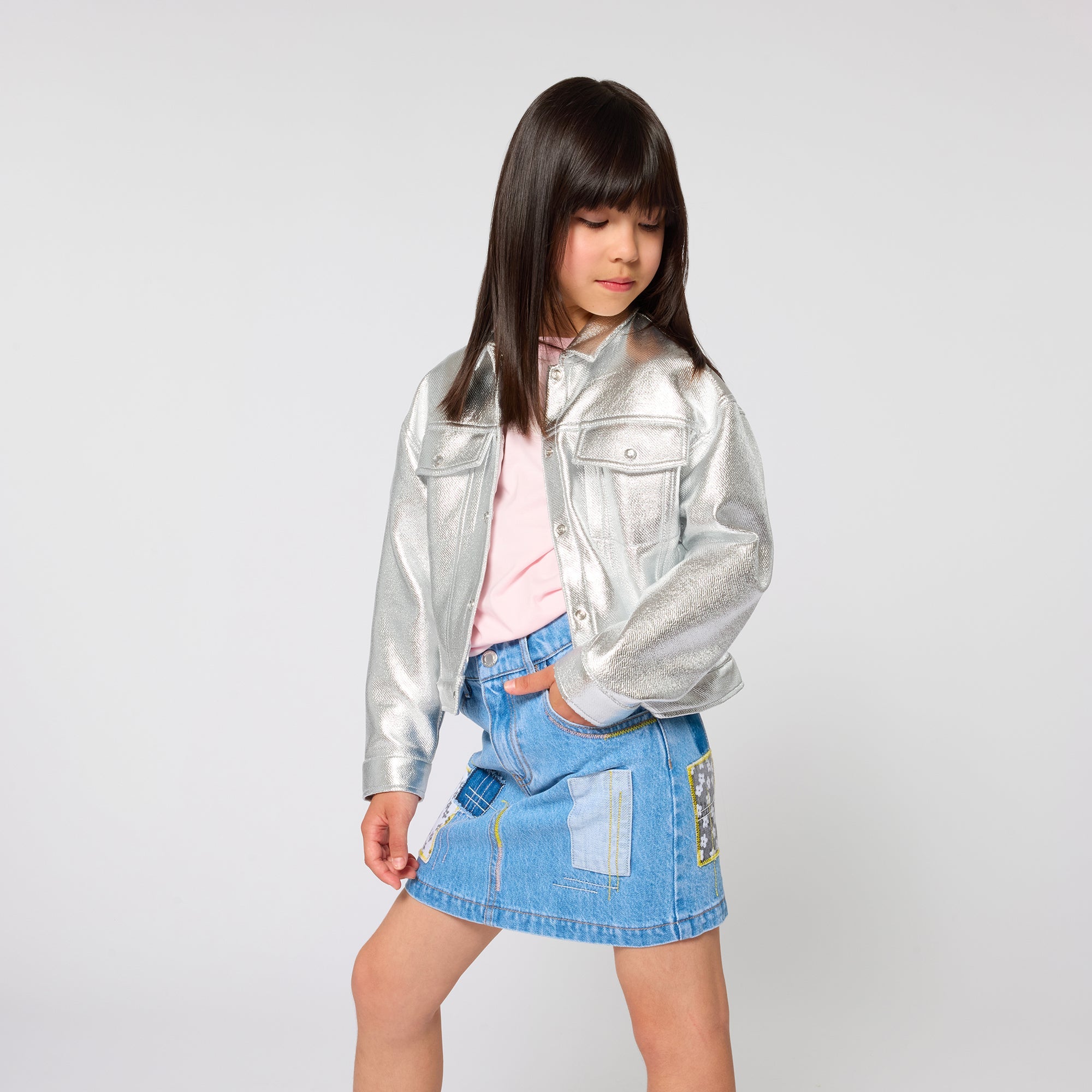 MARC JACOBSDenim Button Closure Skirt3617165802621SAVANNA