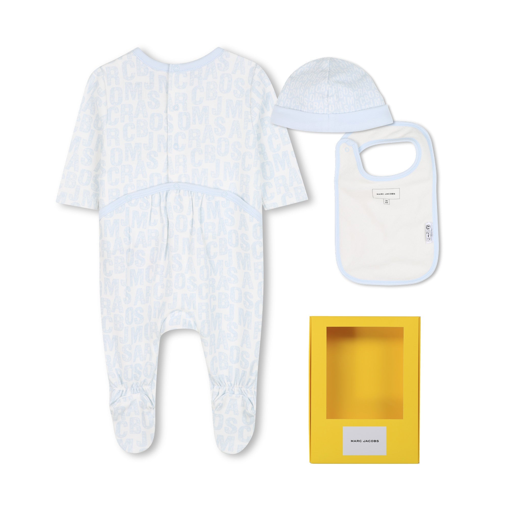 MARC JACOBSJumbled Logo Babygrow Gift Set3617165642784SAVANNA