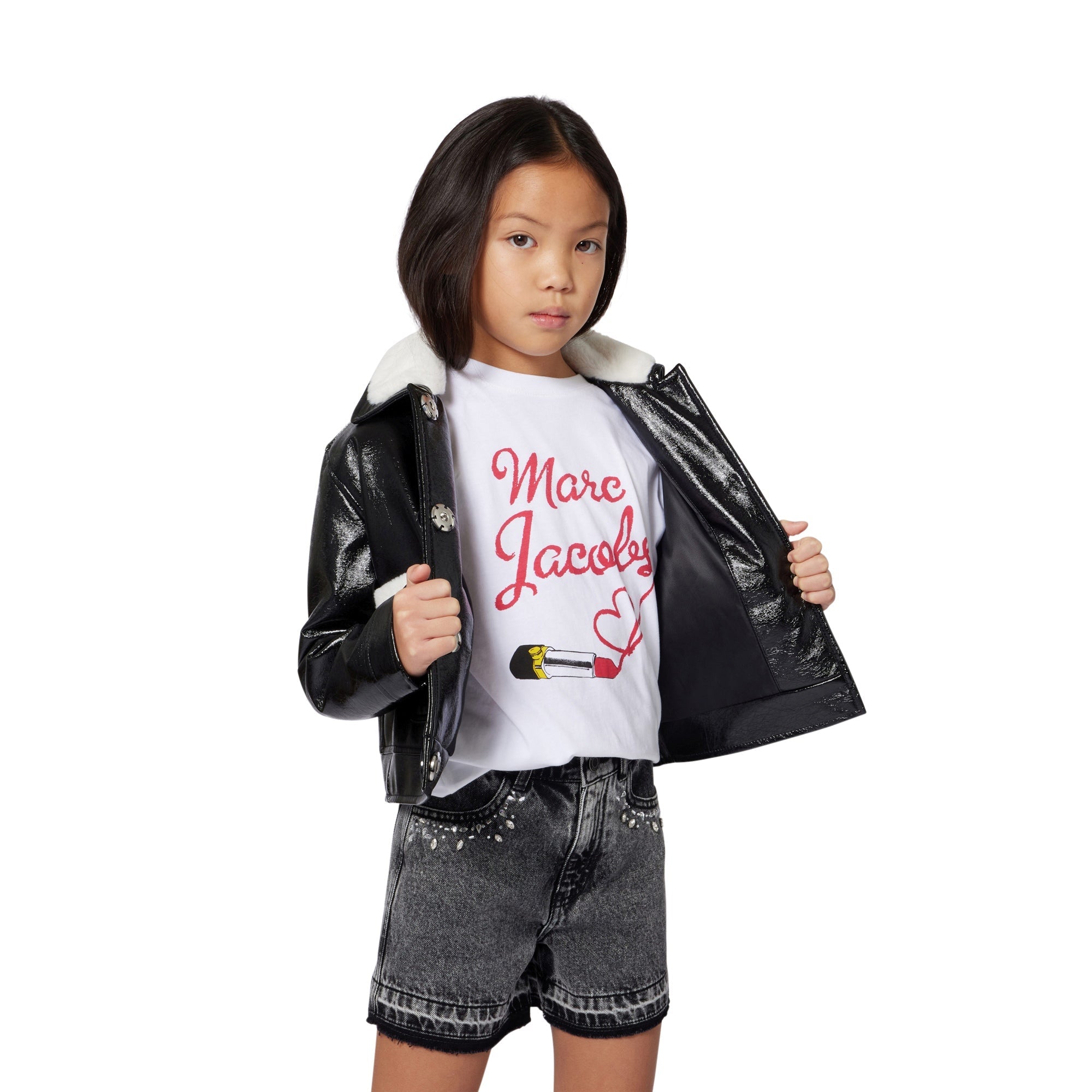 MARC JACOBSLipstick Logo T-Shirt3617165515897SAVANNA