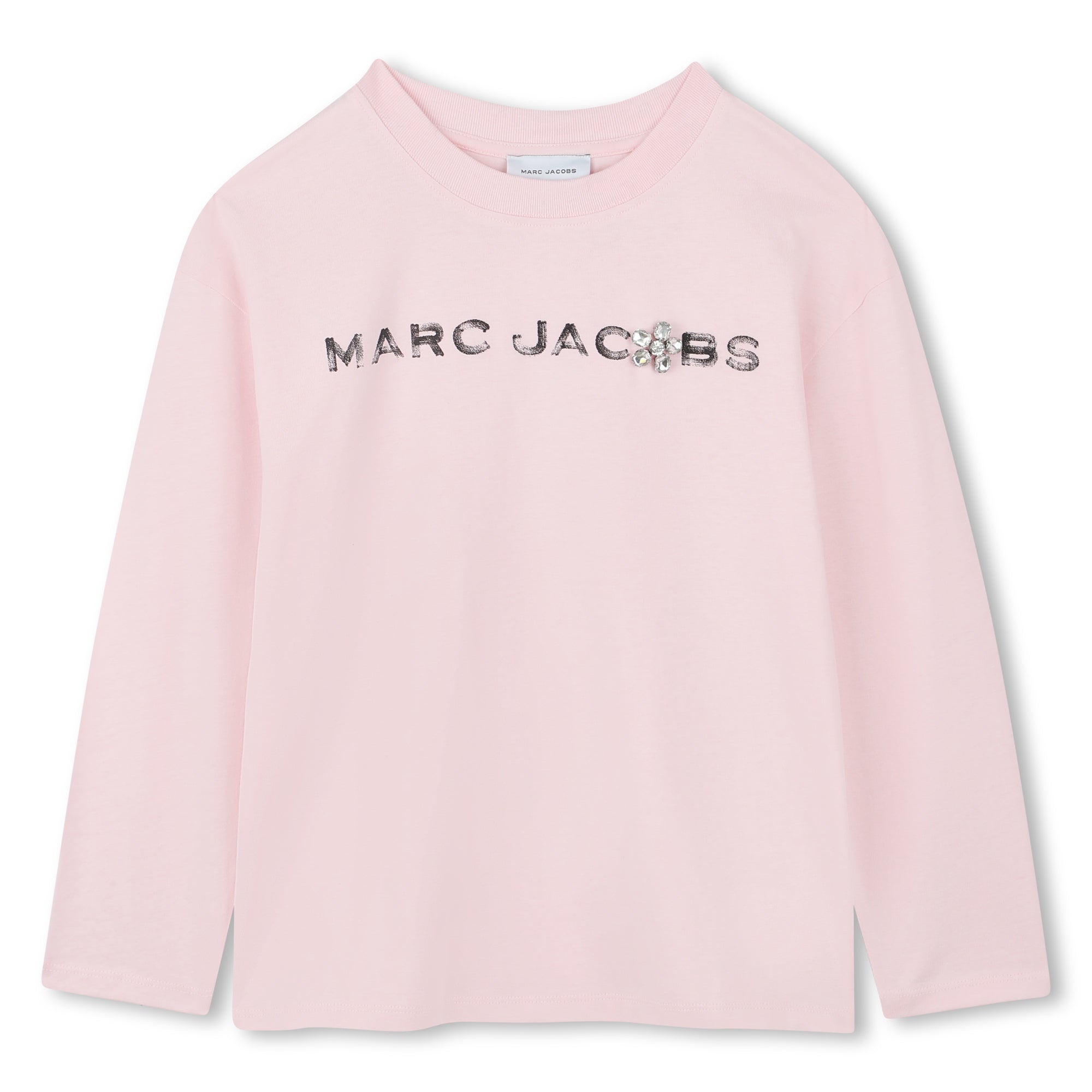 MARC JACOBSRhinestone Logo T-ShirtSAVANNA