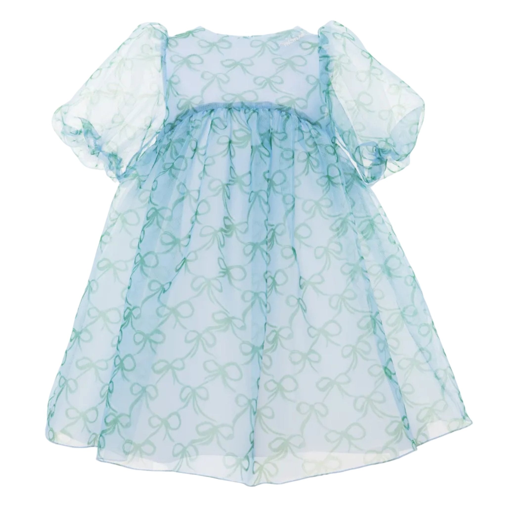 Mi Mi SolBow Print Organza Dress8051167844343SAVANNA