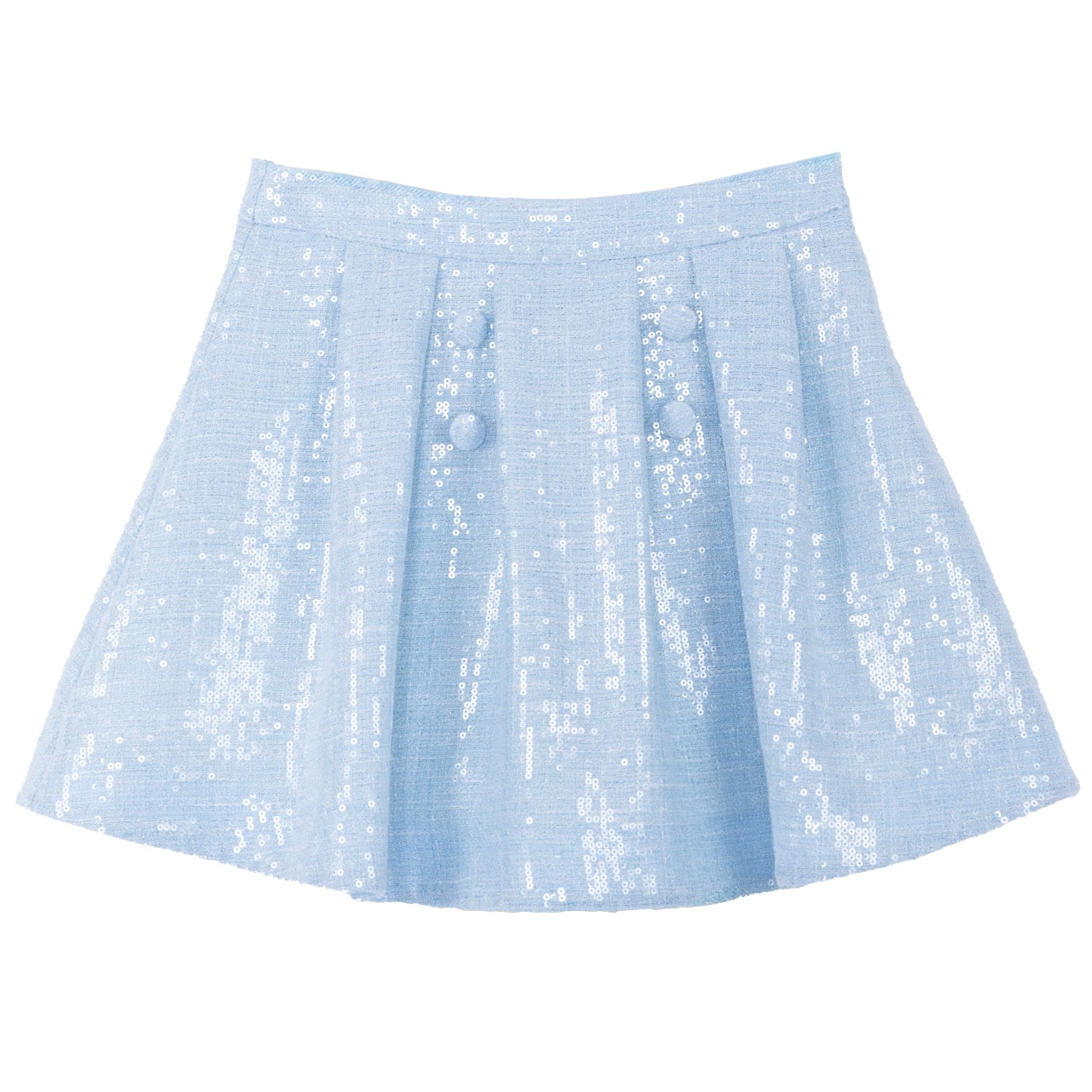 Mi Mi SolPleated Sequin Skirt8051167848846SAVANNA