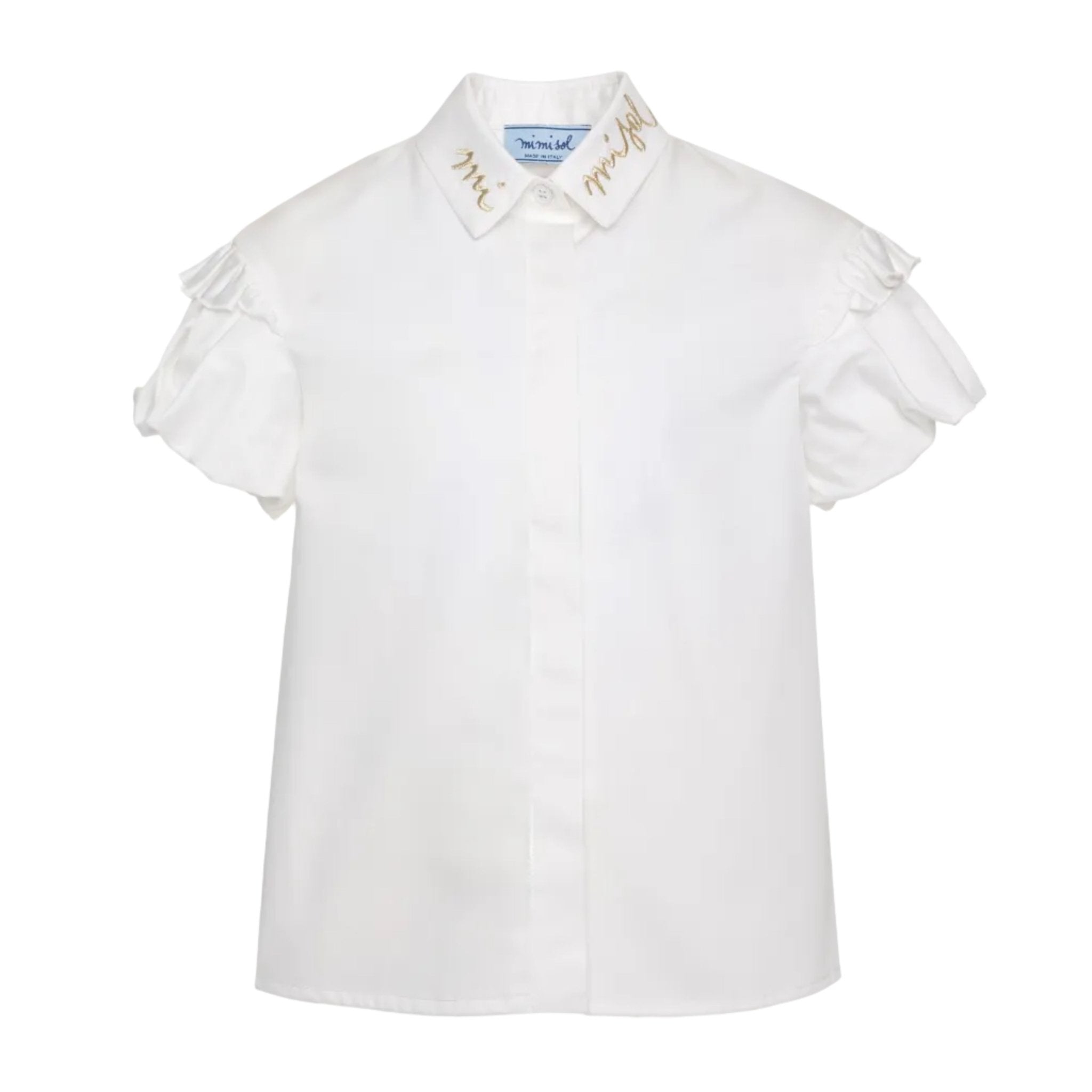 Mi Mi SolRuffled Trim Blouse8051167817521SAVANNA