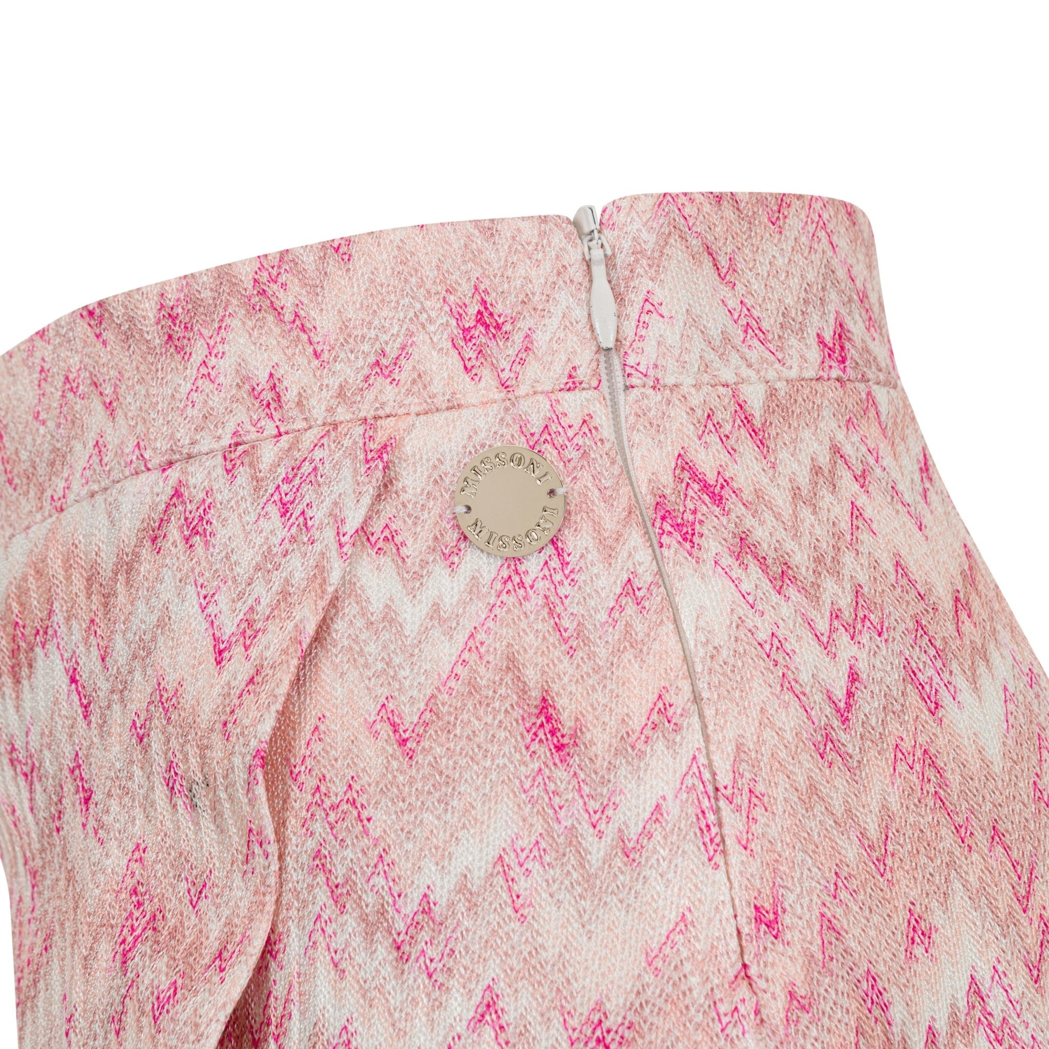 MISSONIAsymmetric Logo Skirt8059774335568SAVANNA
