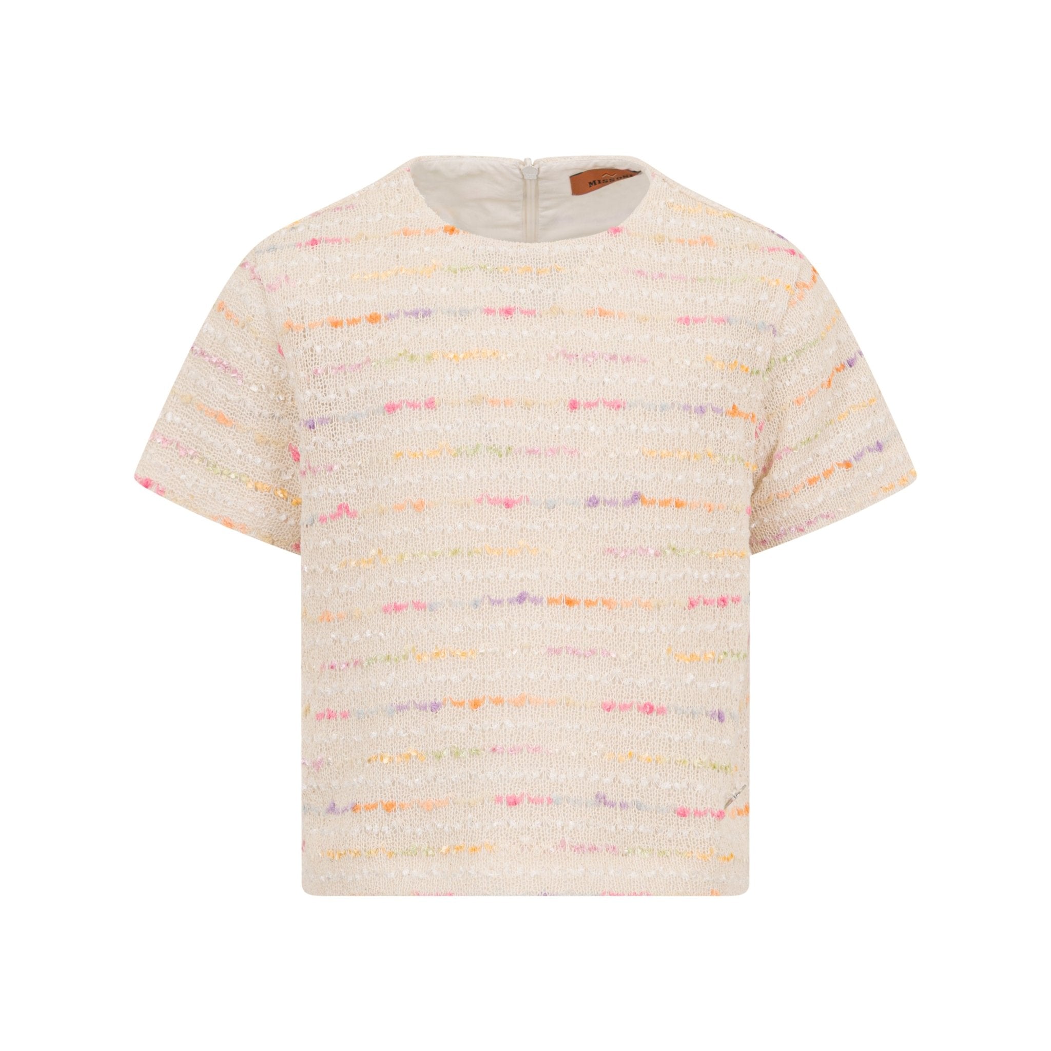 MISSONIKnit Detailed T-Shirt8059774327860SAVANNA