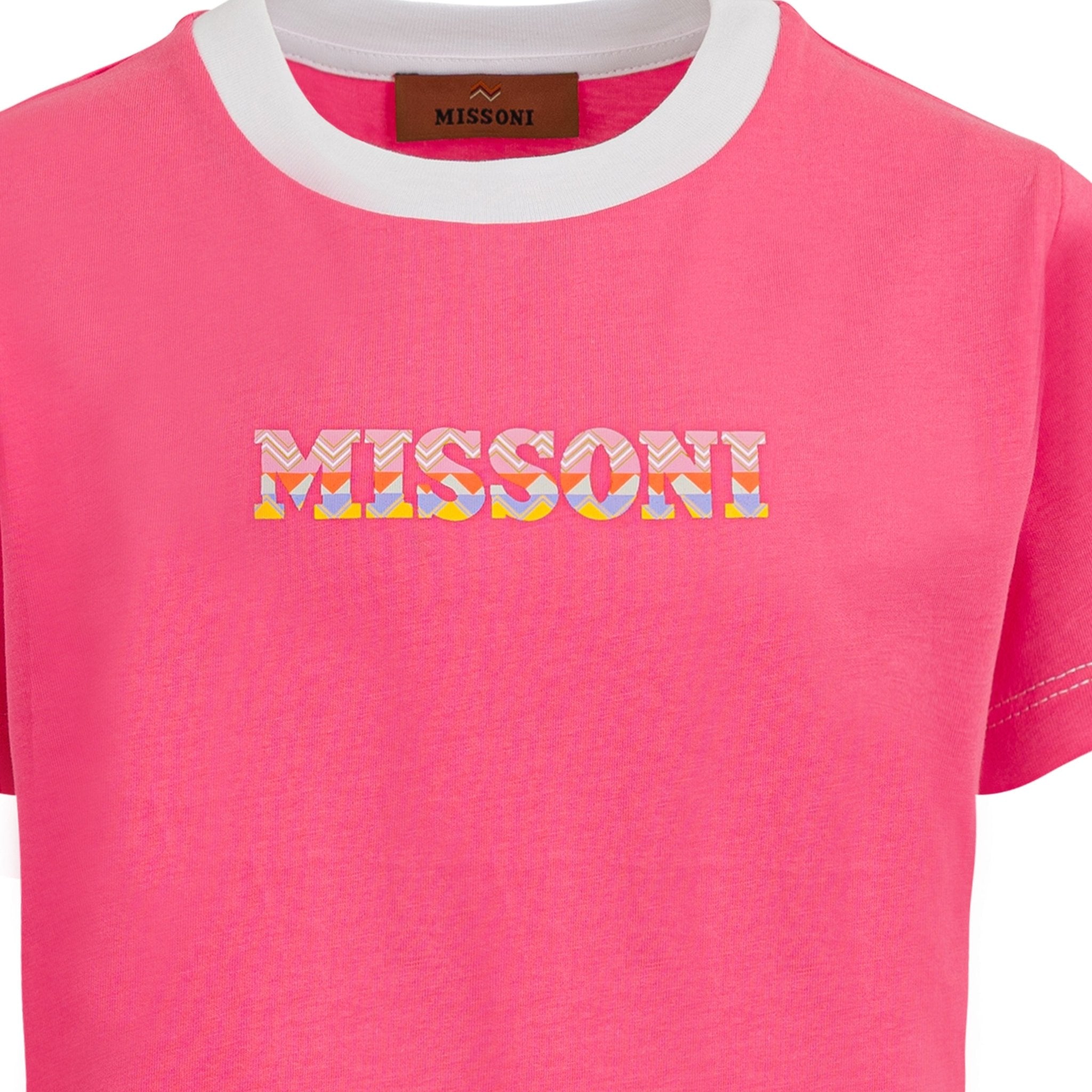 MISSONILogo Print T-Shirt8055178865137SAVANNA