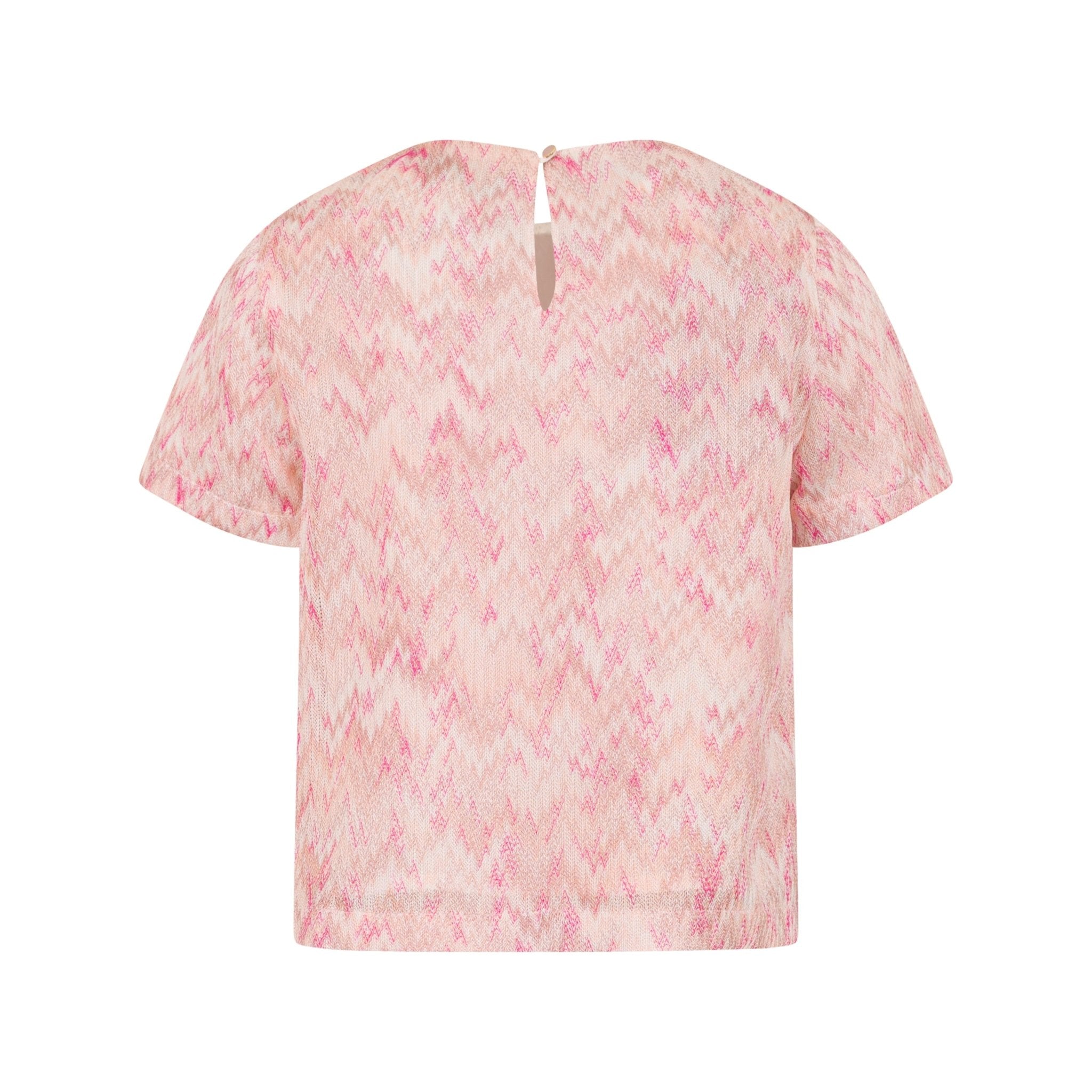 MISSONIZig Zag Short Sleeve Top8059774327723SAVANNA