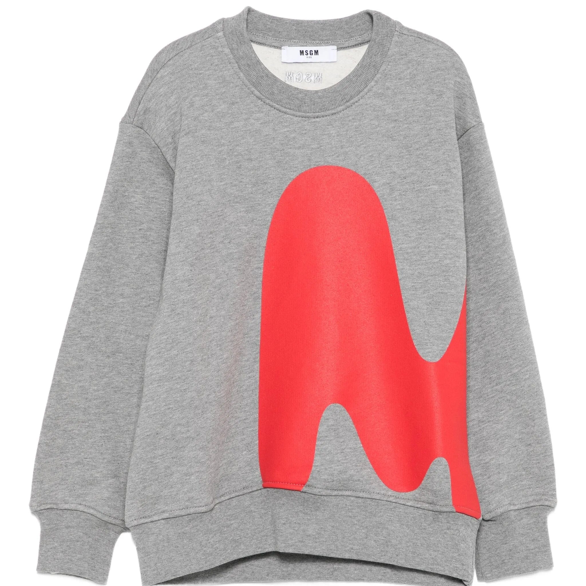 MSGMAbstract Logo Print Sweatshirt8051883382891SAVANNA