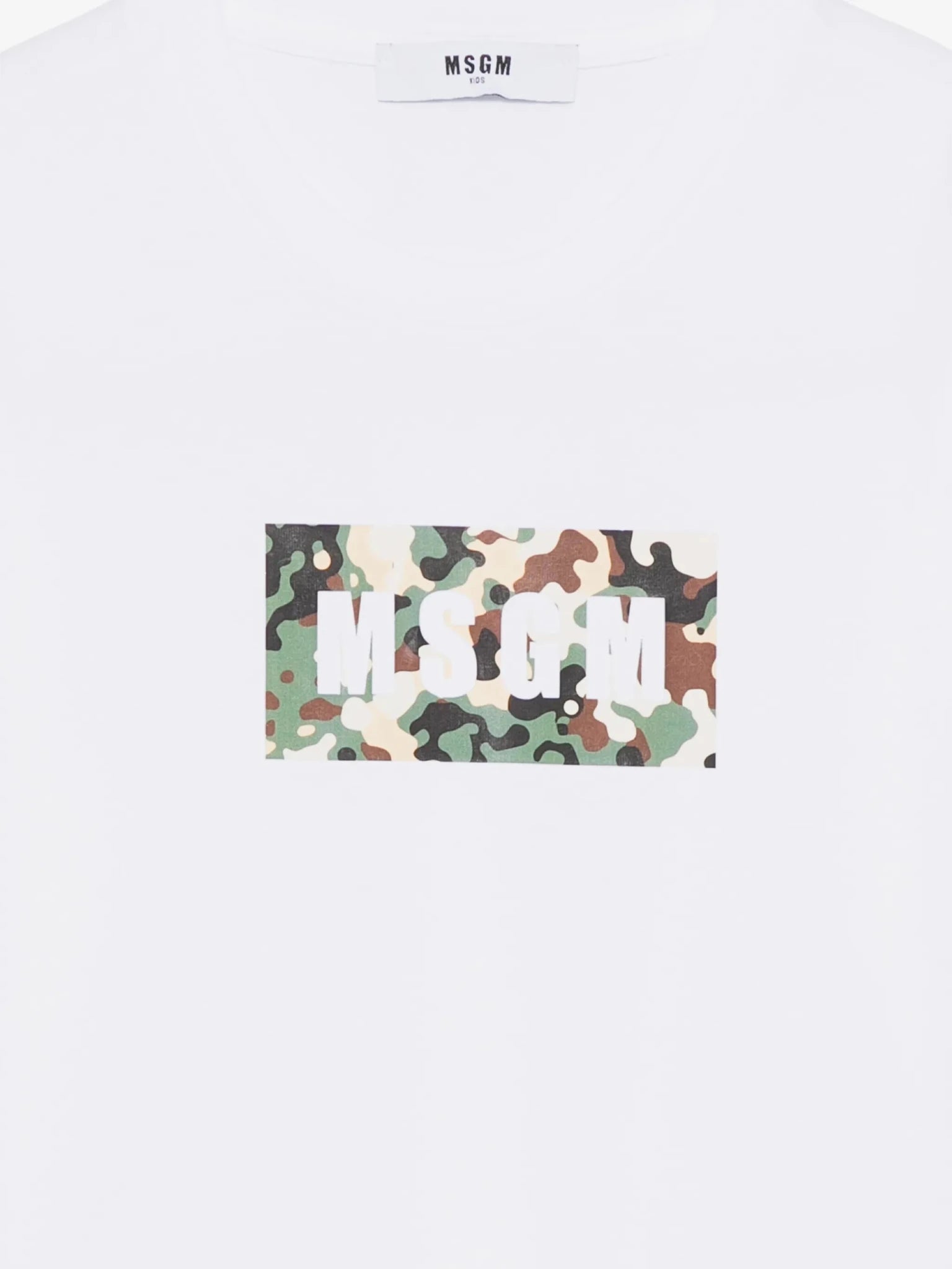 MSGMCamouflage Logo Printed T-Shirt8051883424799SAVANNA