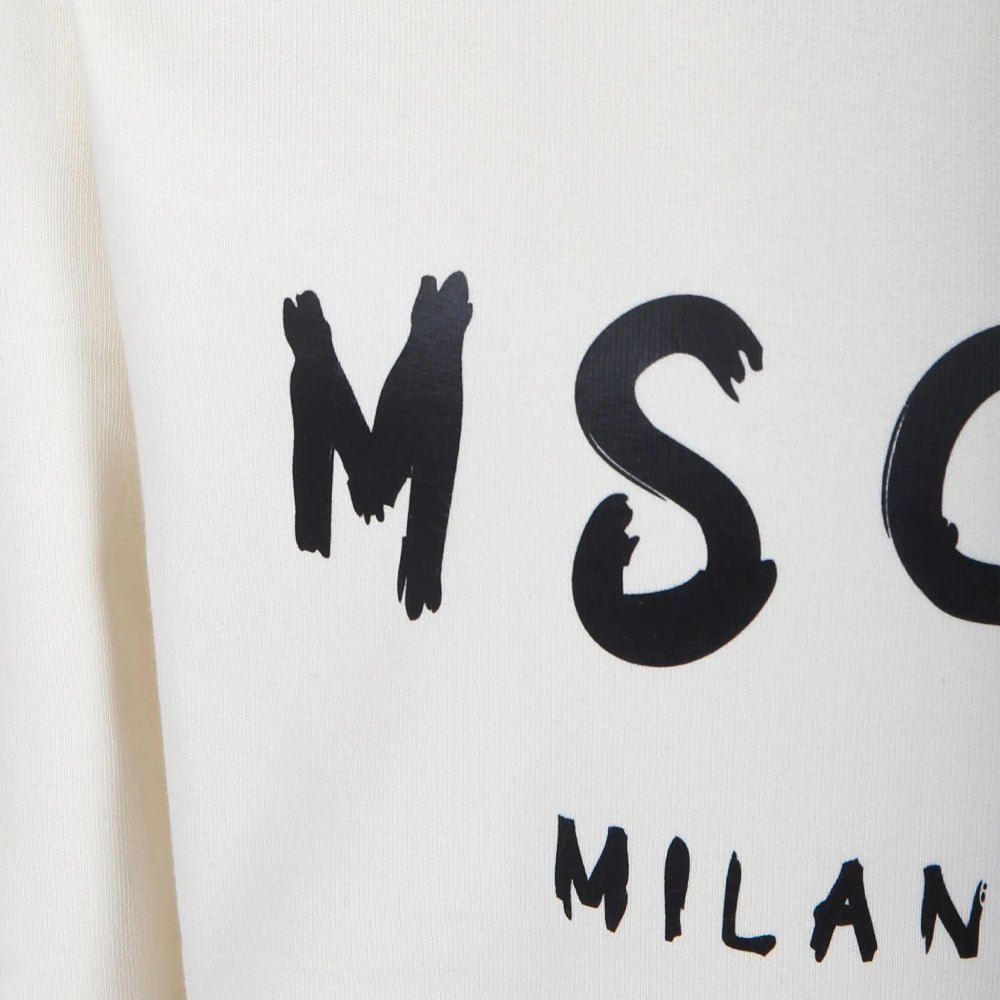 MSGMCrewneck Logo Print Sweatshirt8051883397963SAVANNA