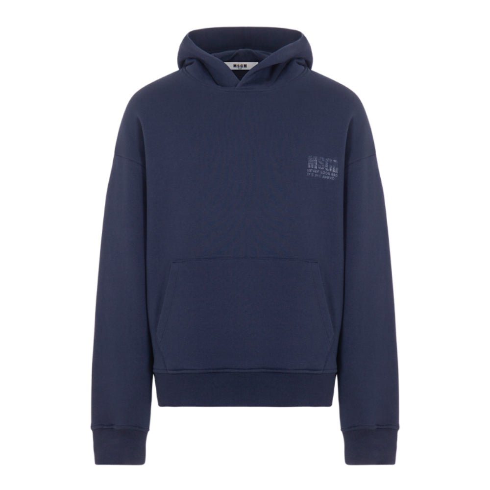 MSGMCrystal Embellished Logo Hoodie8051883397048SAVANNA