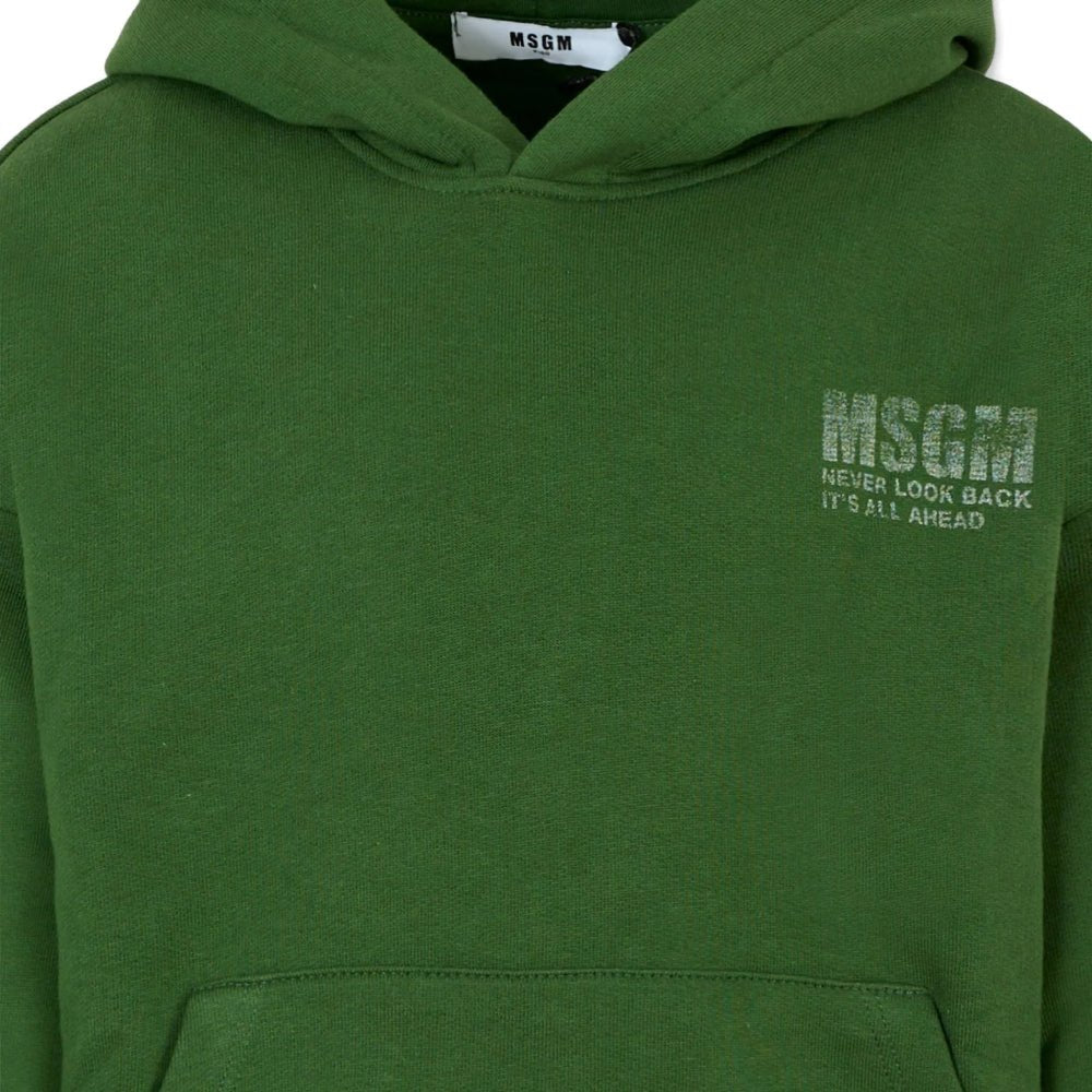 MSGMCrystal Embellished Logo Hoodie8051883397109SAVANNA