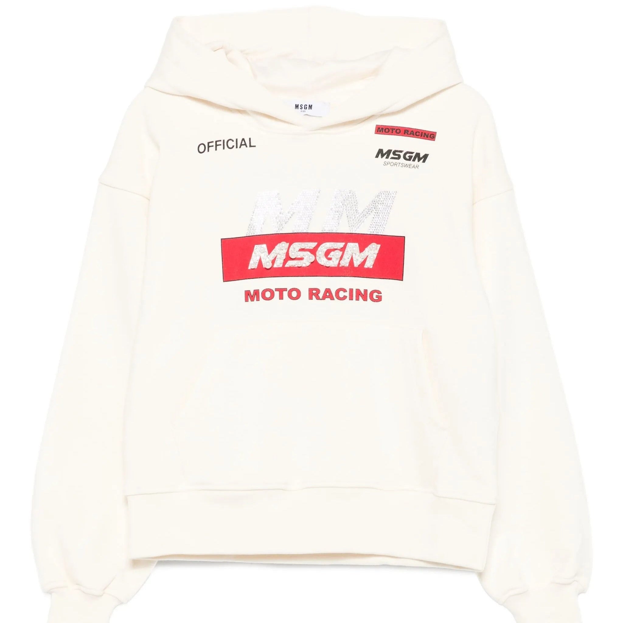 MSGMCrystal Logo Embroidered Hoodie8051883387643SAVANNA