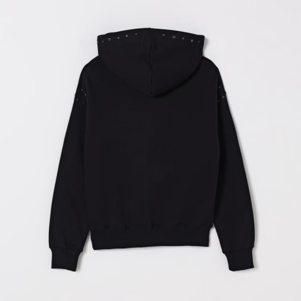 MSGMDetailing Embellished Logo Hoodie8051883387261SAVANNA