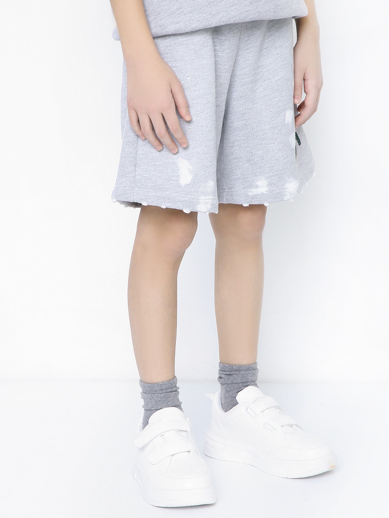 MSGMDiagonal Fleece Shorts8051883335019SAVANNA