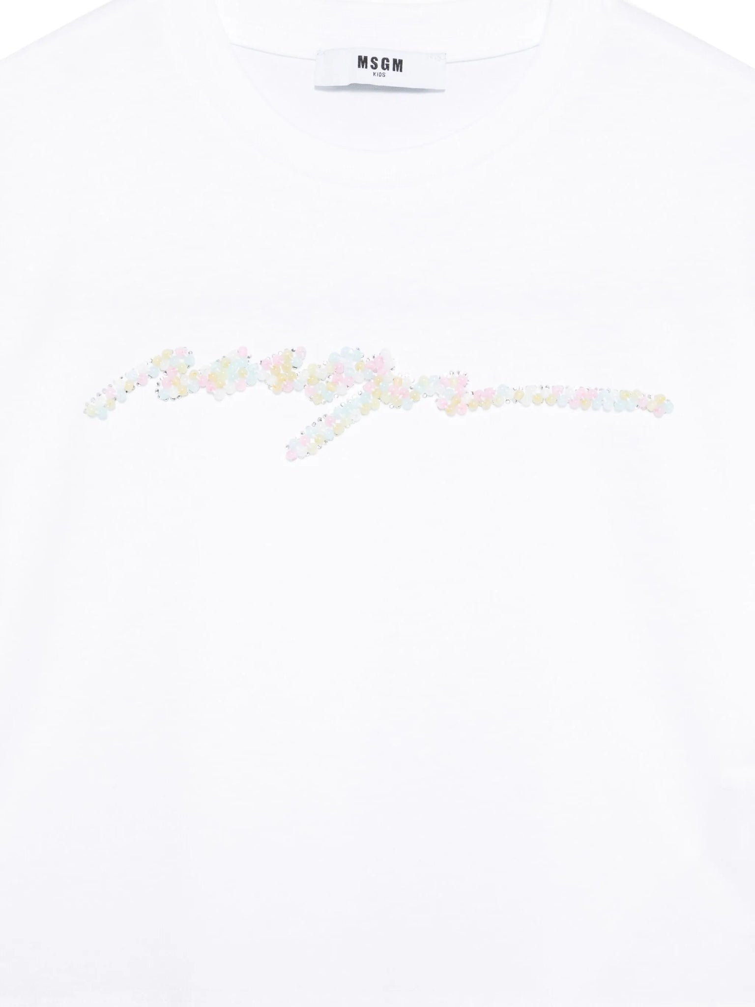 MSGMEmbellished Jersey T-shirt8051883347760SAVANNA
