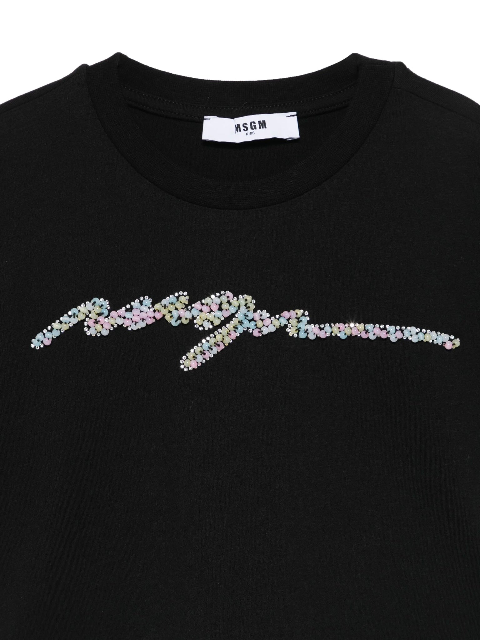 MSGMEmbellished Jersey T-shirt8051883347821SAVANNA