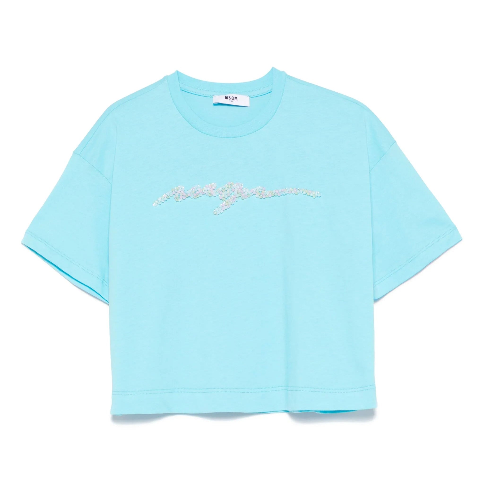 MSGMEmbellished Jersey T-shirt8051883347937SAVANNA