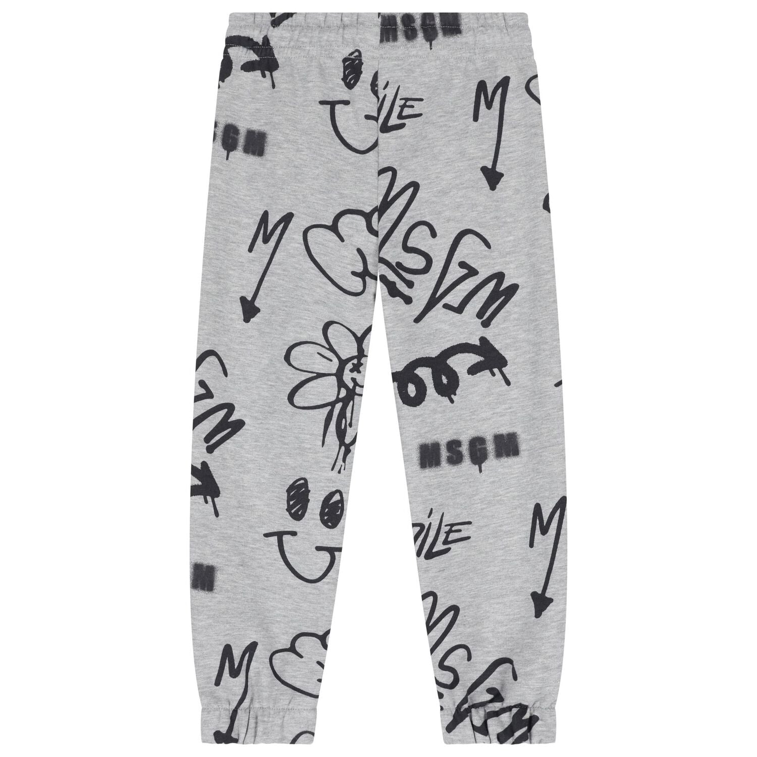 MSGMGraffiti Print Drawstring Trousers8051883380941SAVANNA