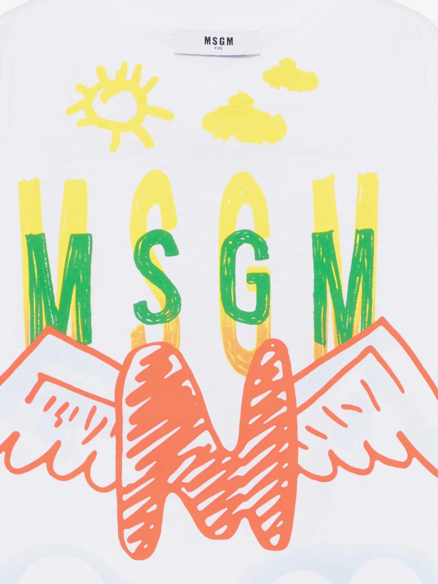 MSGMGraphic Printed Crewneck T-Shirt8051883423907SAVANNA