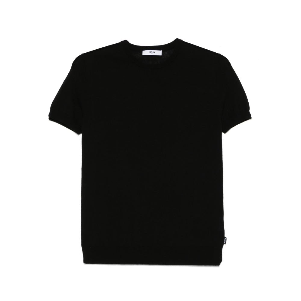 MSGMLogo Knitted T-shirt8051883361476SAVANNA