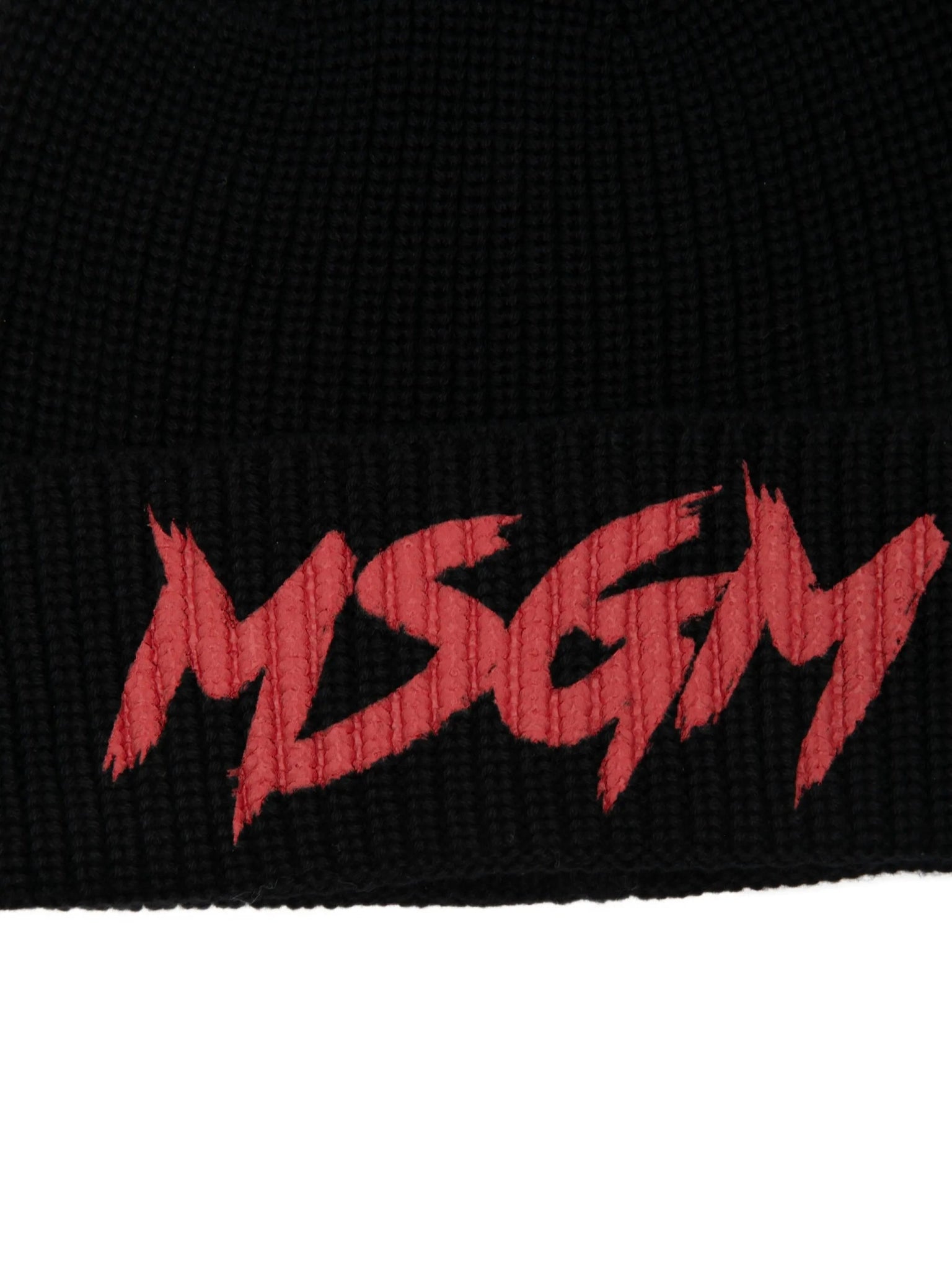 MSGMLogo Print Beanie Hat8051883376609SAVANNA
