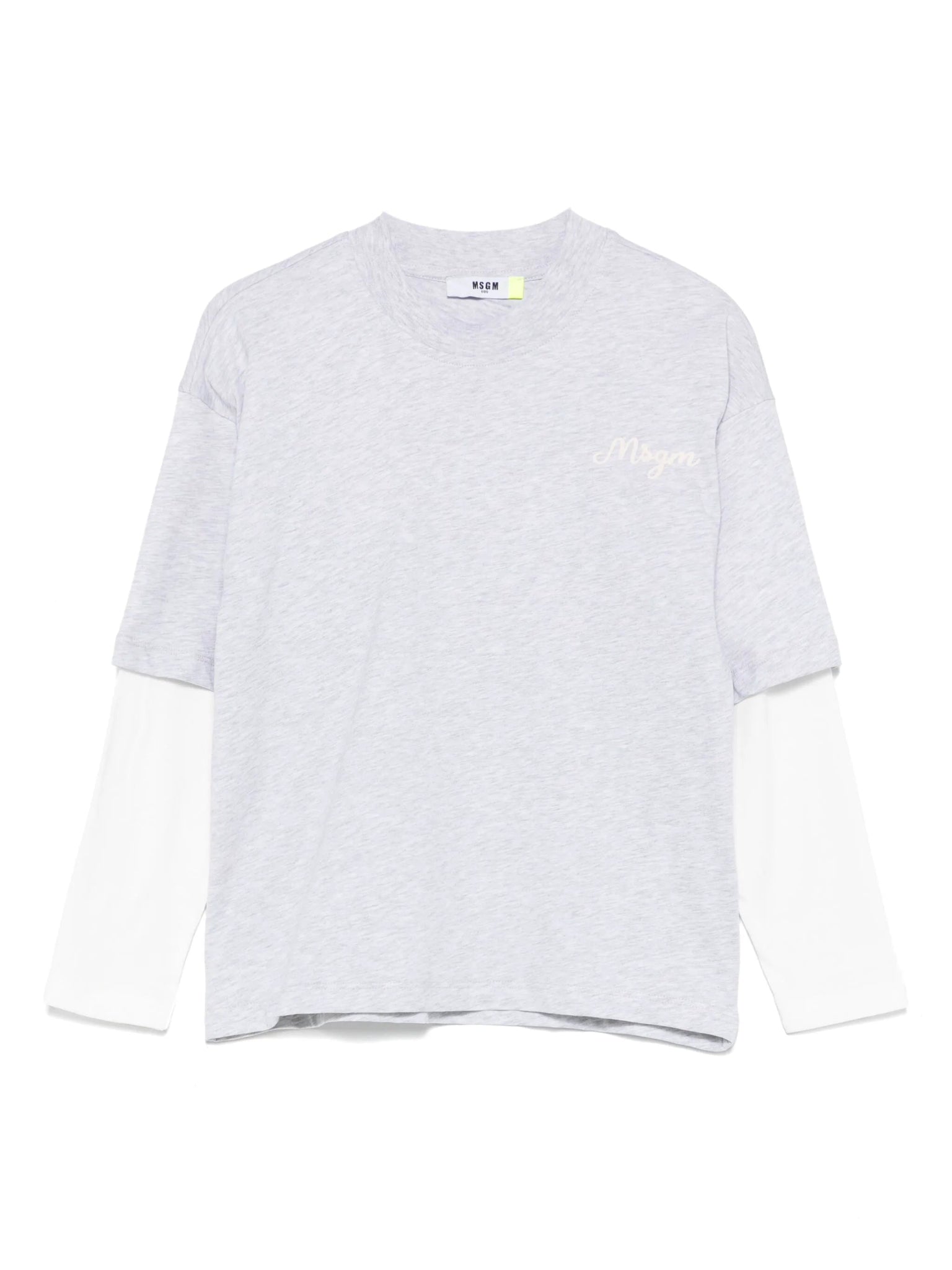 MSGMLogo Print Long Sleeve T-Shirt8051883384543SAVANNA