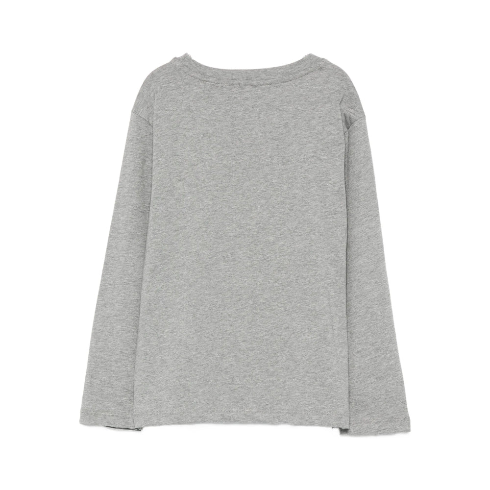 MSGMLogo Print Long Sleeve T-Shirt8051883399462SAVANNA