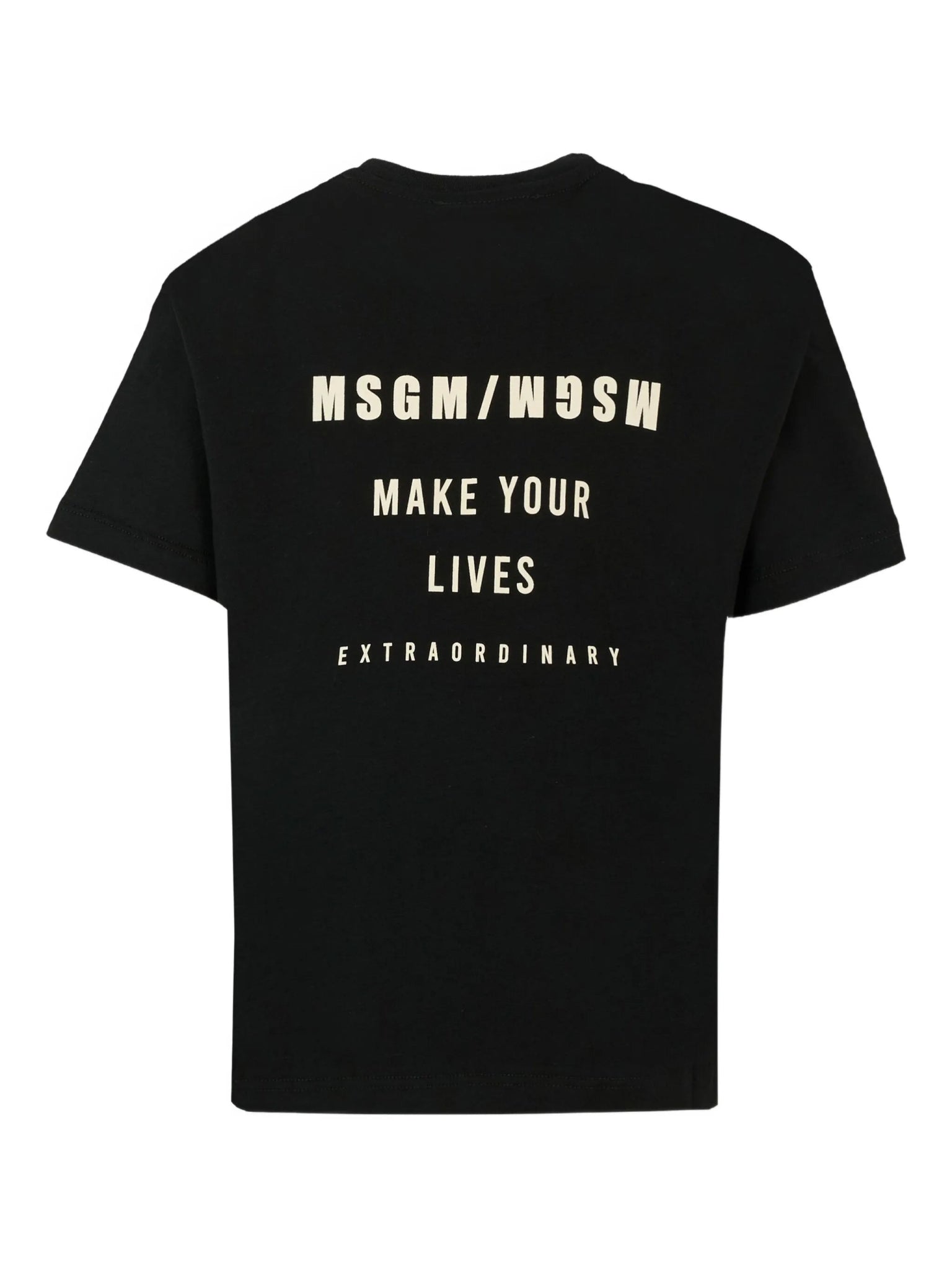 MSGMLogo Print Short Sleeve T-Shirt8051883383485SAVANNA