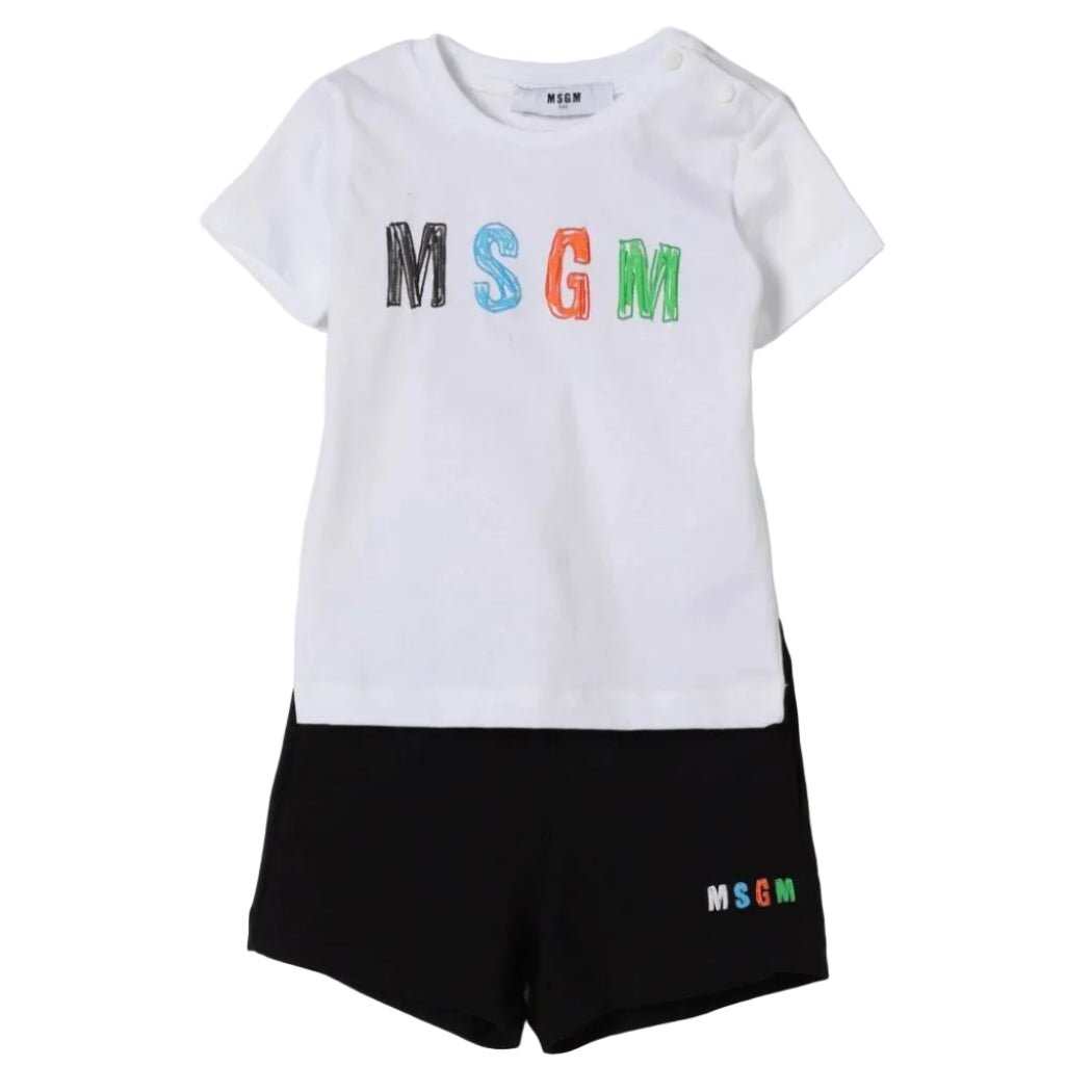 MSGMLogo Print Shorts Set8051883443349SAVANNA