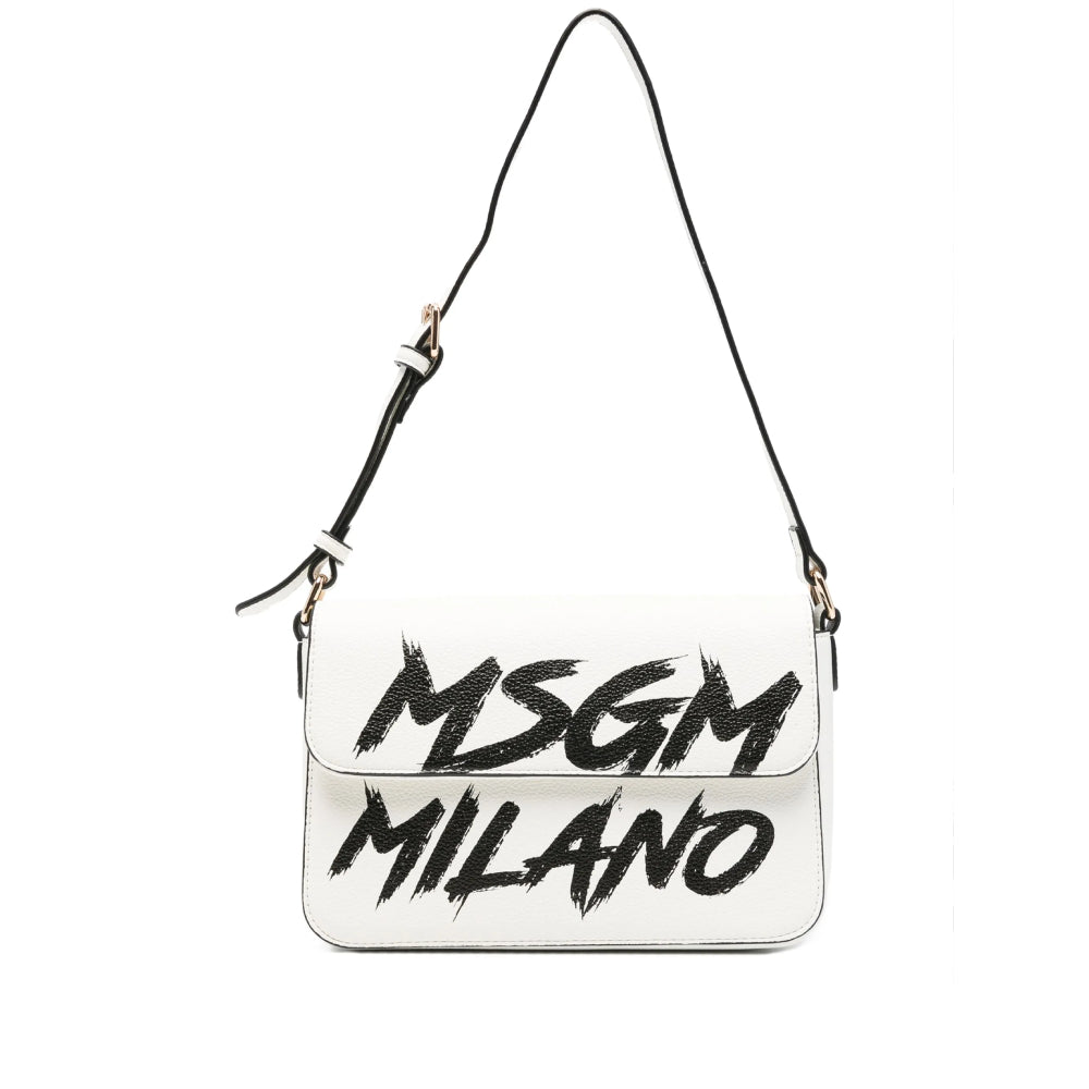 MSGMLogo Print Shoulder Bag8051883368161SAVANNA