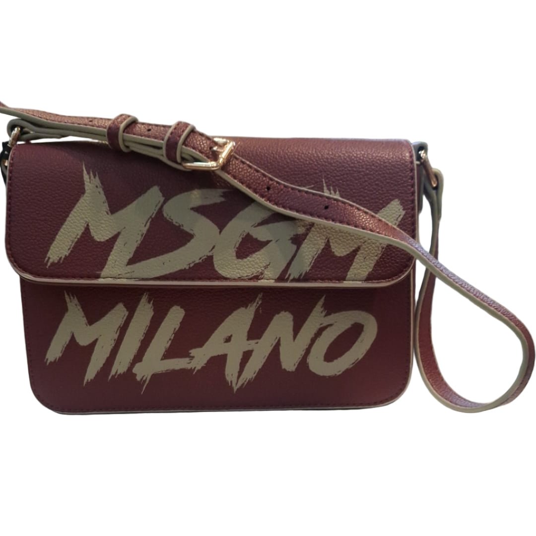 MSGMLogo Print Shoulder Bag8051883368178SAVANNA