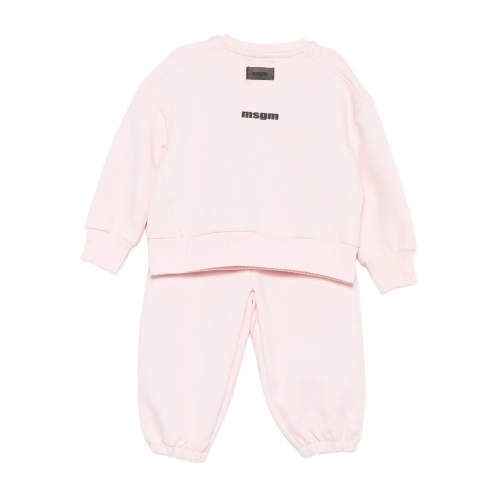 MSGMLogo Print Trousers Set8051883403077SAVANNA