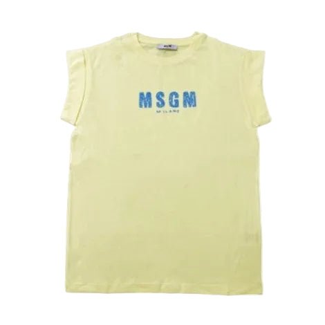 MSGMLogo Printed Abstract T-Shirt8051883415759SAVANNA