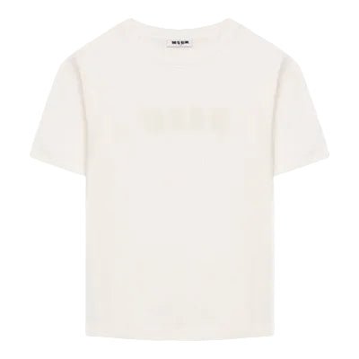 MSGMLogo Printed Crewneck T-Shirt8051883442304SAVANNA