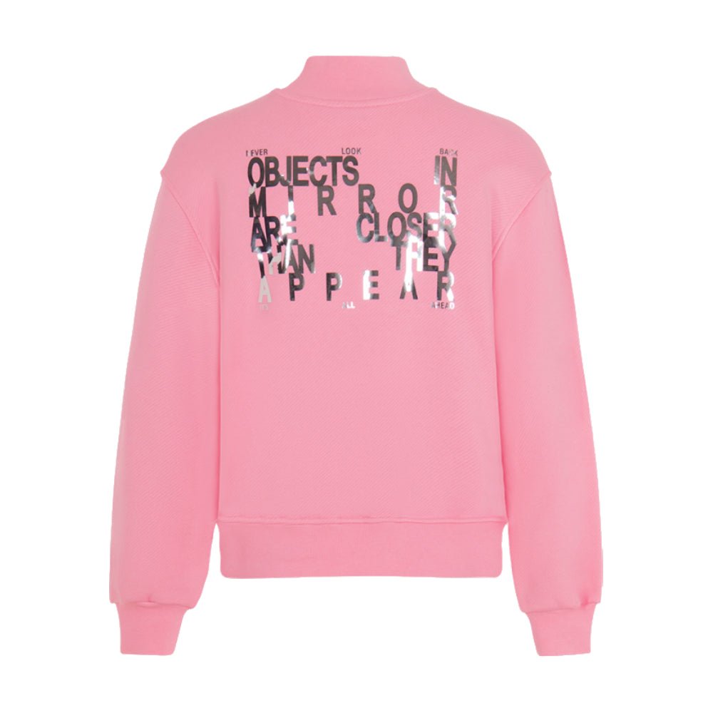 MSGMMock Neck Logo Print Sweatshirt8051883389906SAVANNA