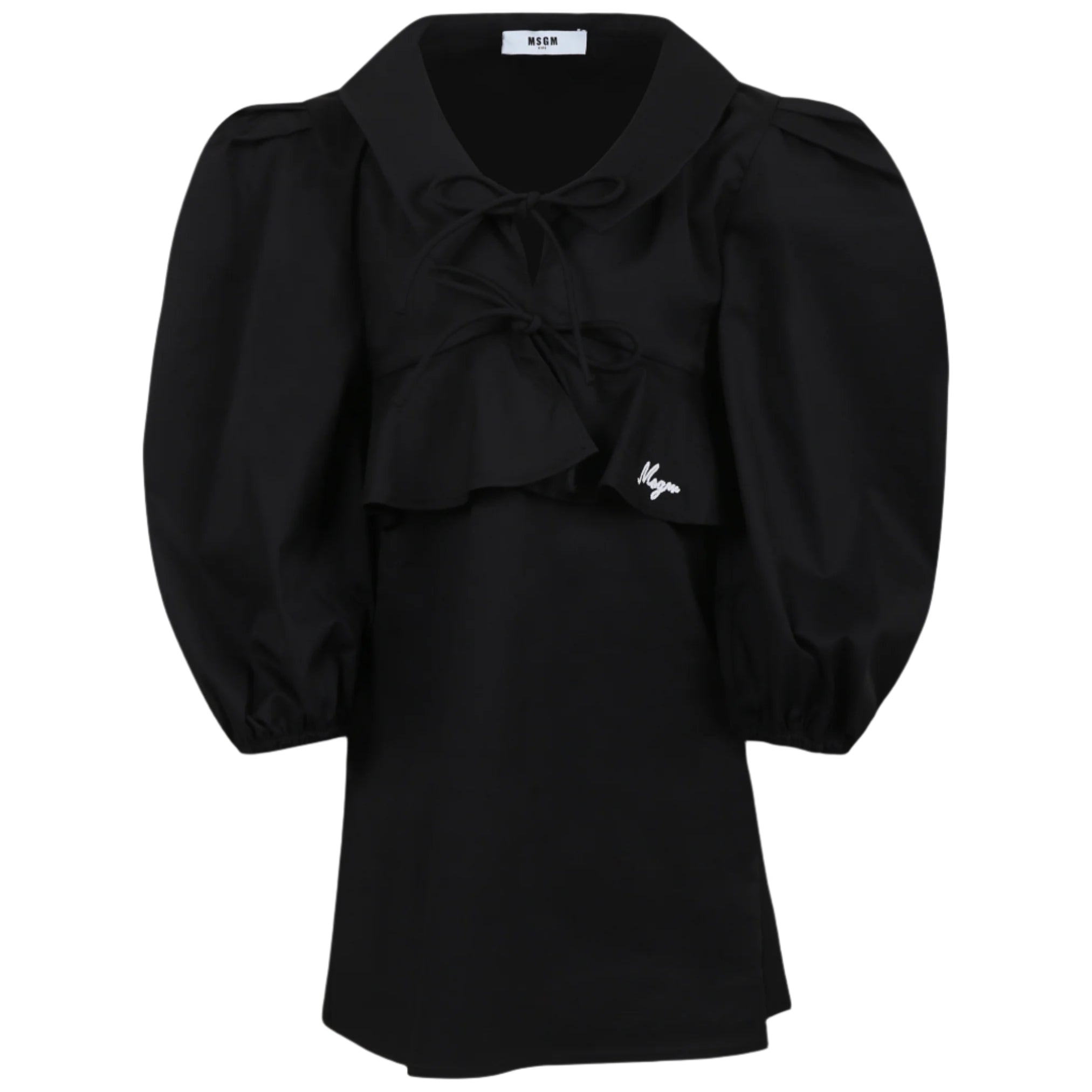 MSGMPoplin Ruffled Dress8051883362954SAVANNA