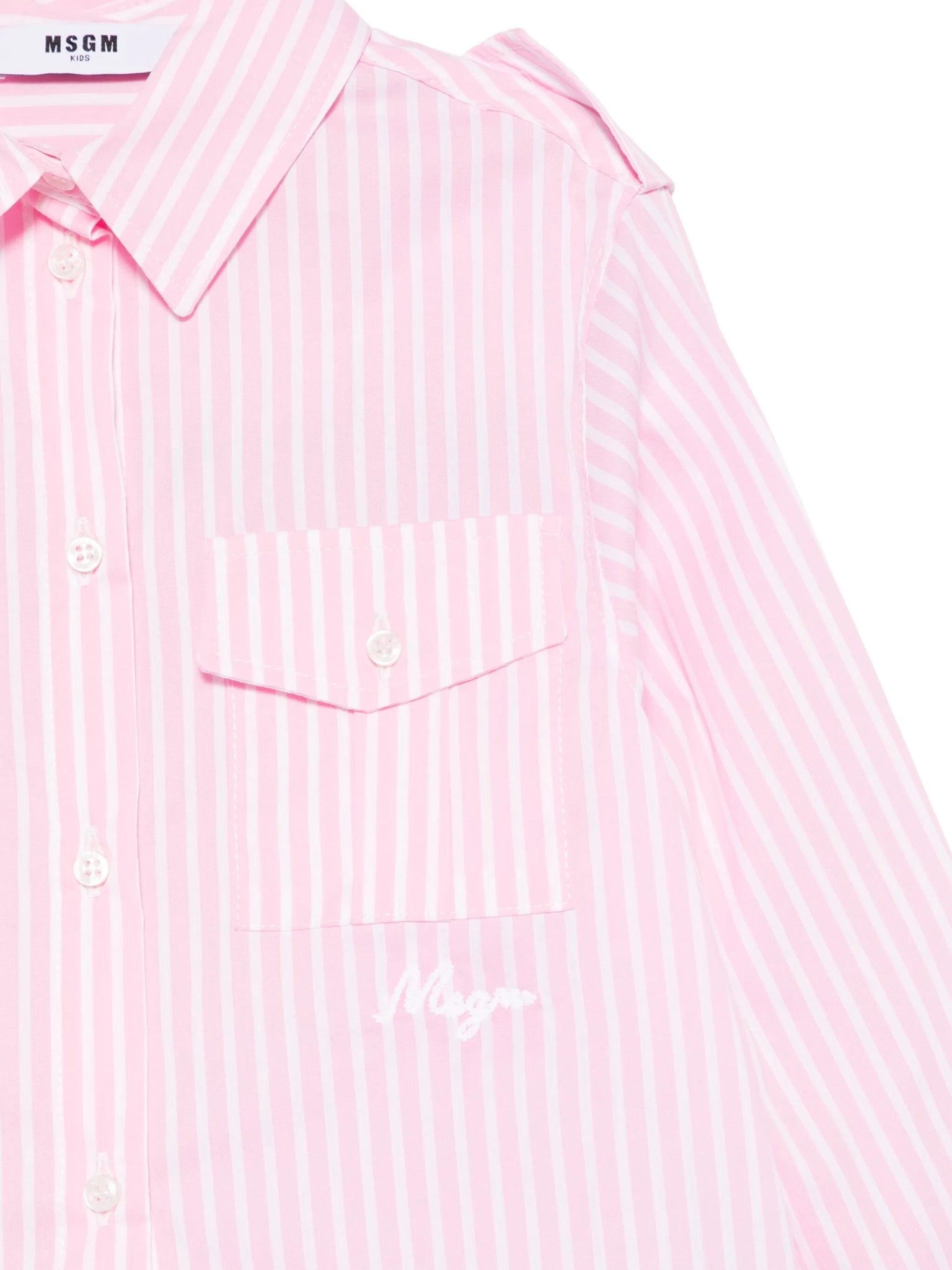 MSGMPoplin Striped Shirt8051883361049SAVANNA