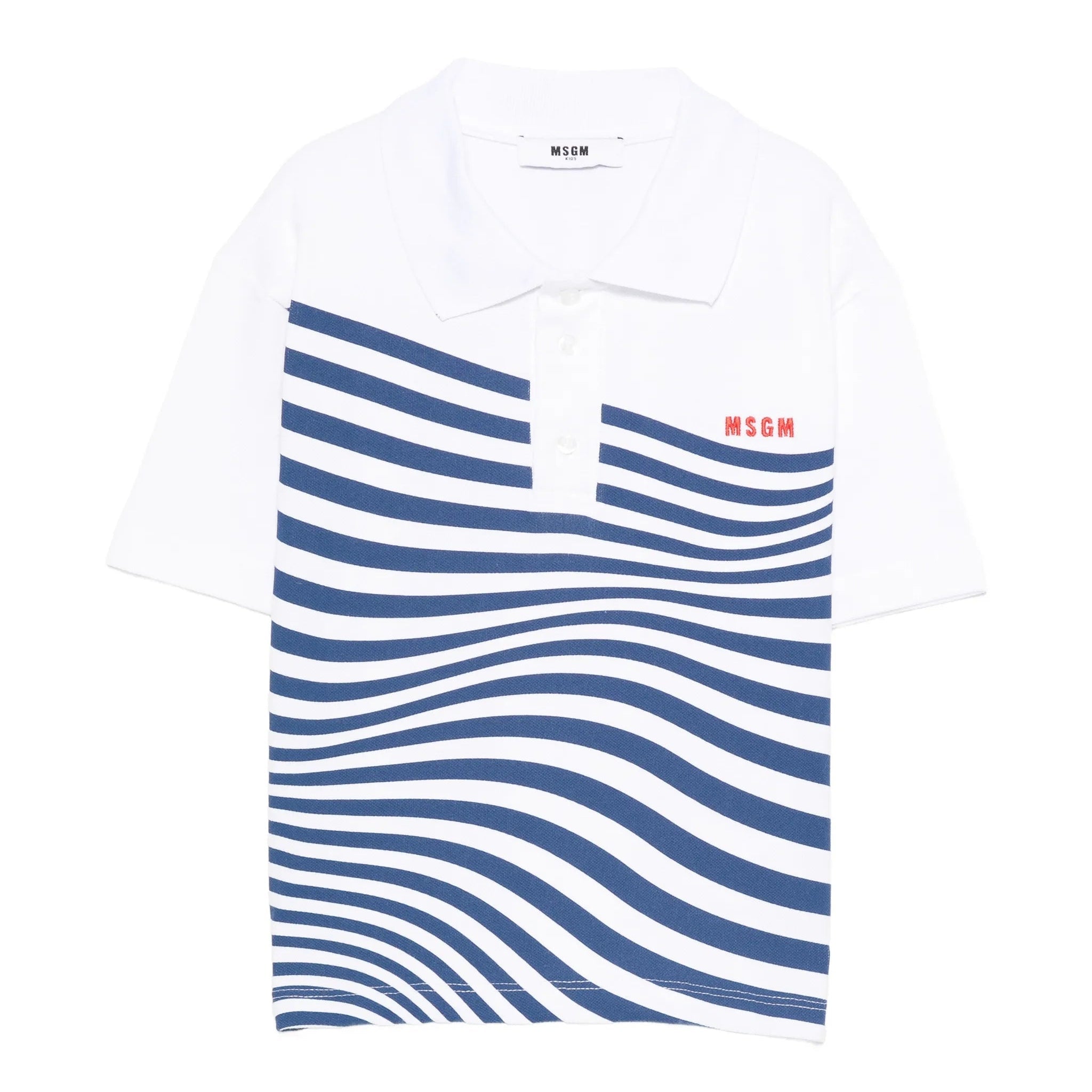 MSGMStriped Pattern Polo Shirt8051883421460SAVANNA