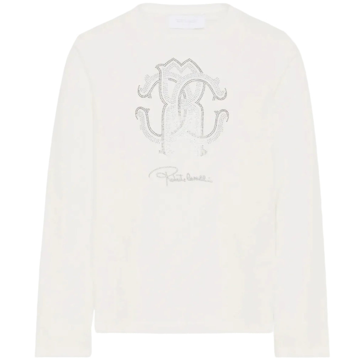 Roberto CavalliCrystal Embellished T-Shirt8053638229741SAVANNA