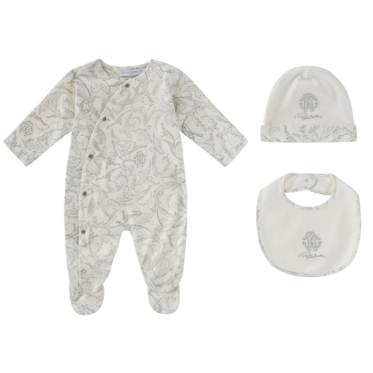 Roberto CavalliEmbroidery Romper Set8053638806379SAVANNA