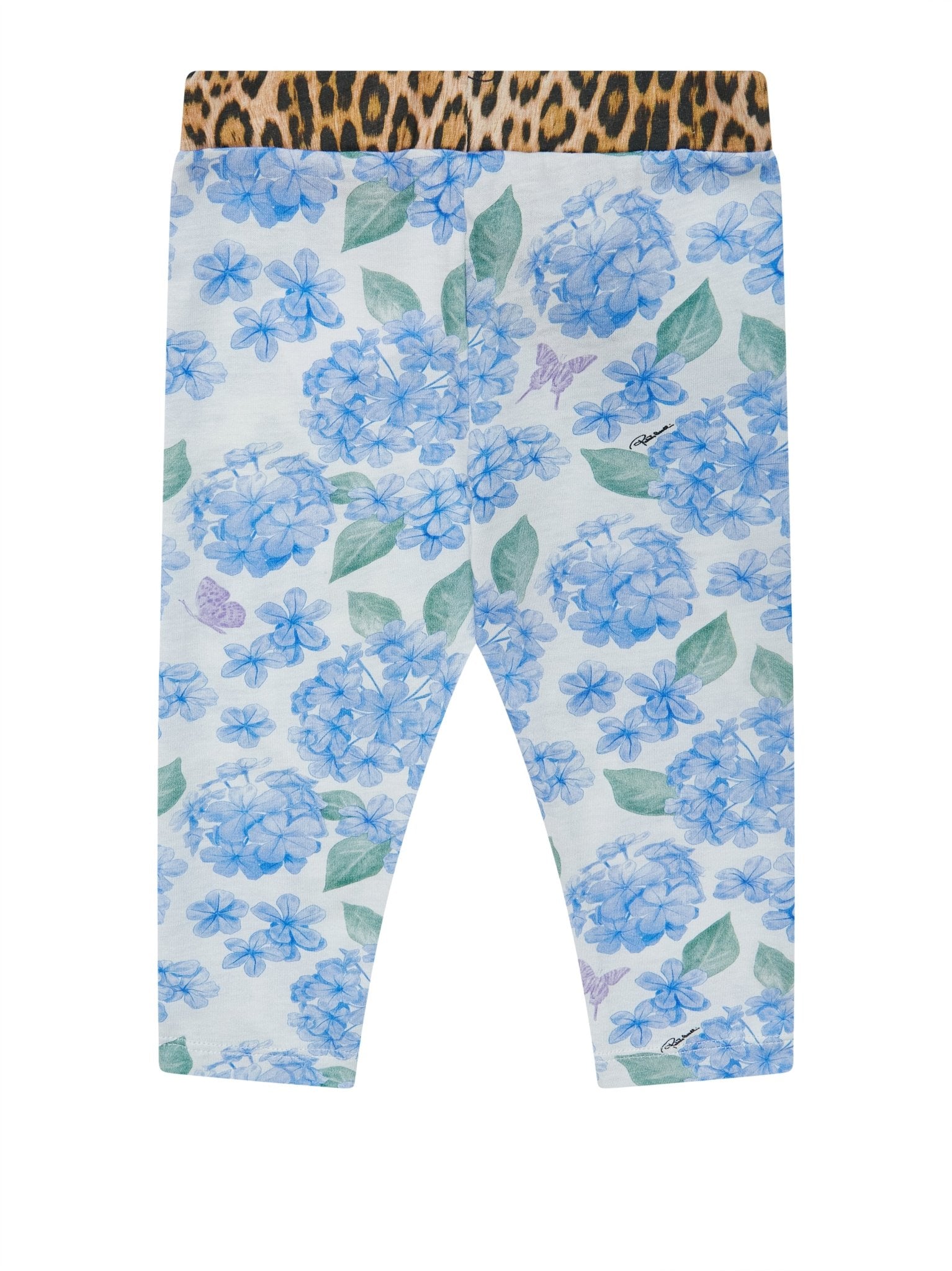 Roberto CavalliHydrangea Print Leggings8053638324903SAVANNA