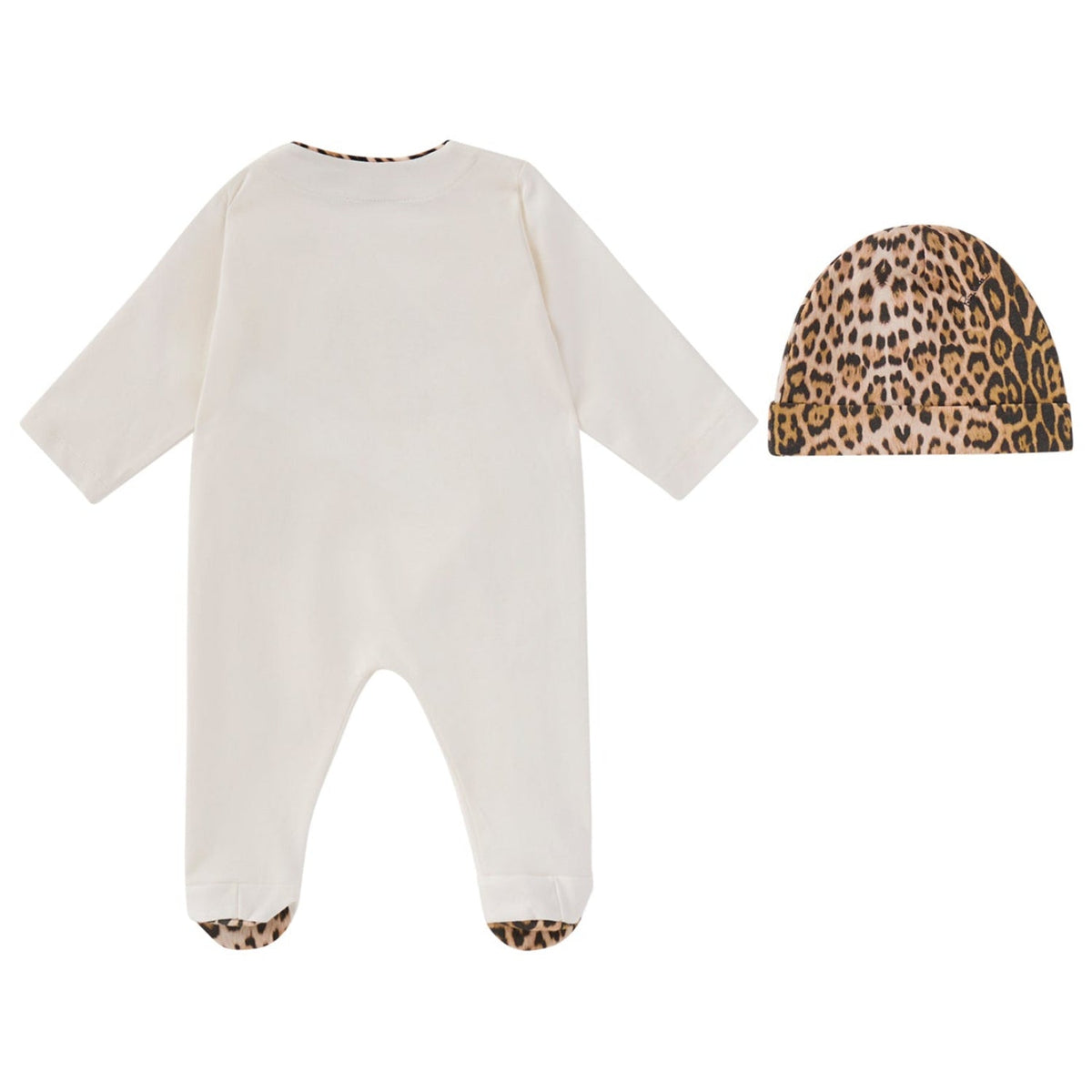 Roberto CavalliLeopard Embroidered Babygrow Set8053638914845SAVANNA